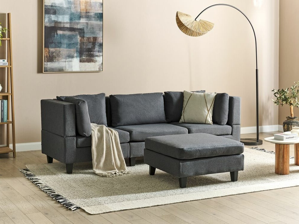 Modularna sofa Elbmeli 100 (Tamnosiva)