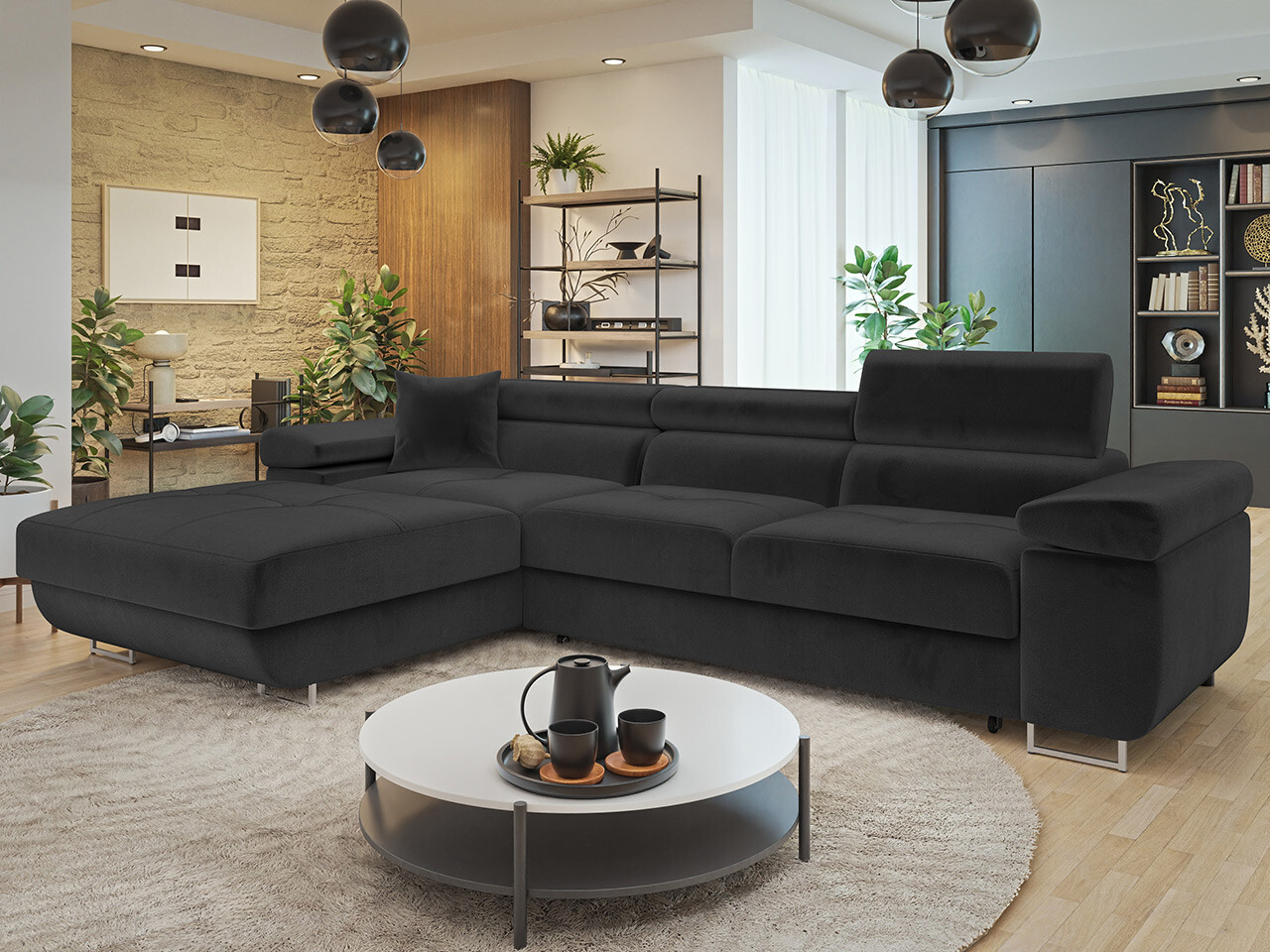 Ugaona sofa Comfivo Eliferu 102 (Manila 18)