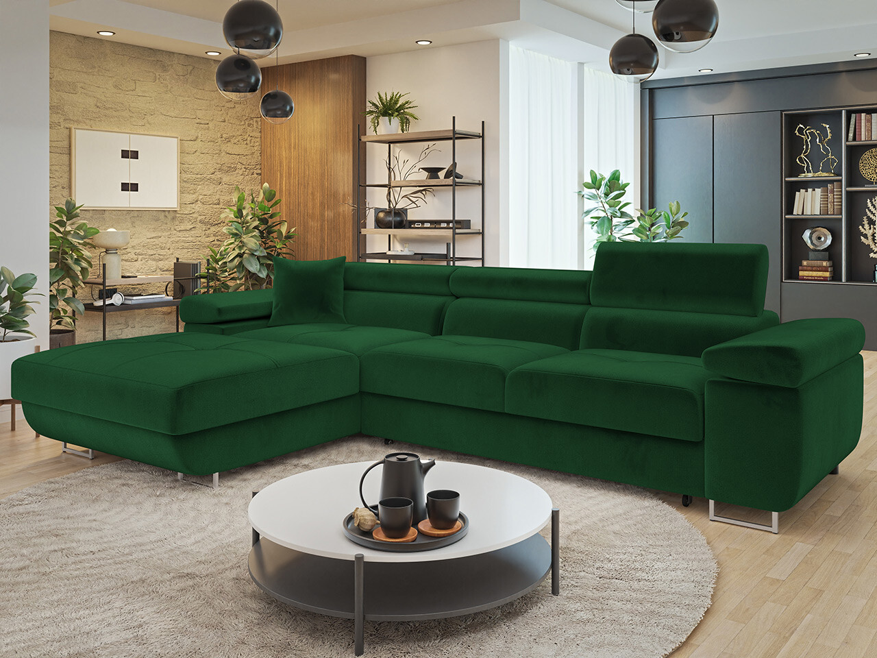 Ugaona sofa Comfivo Eliferu 102 (Manila 35)