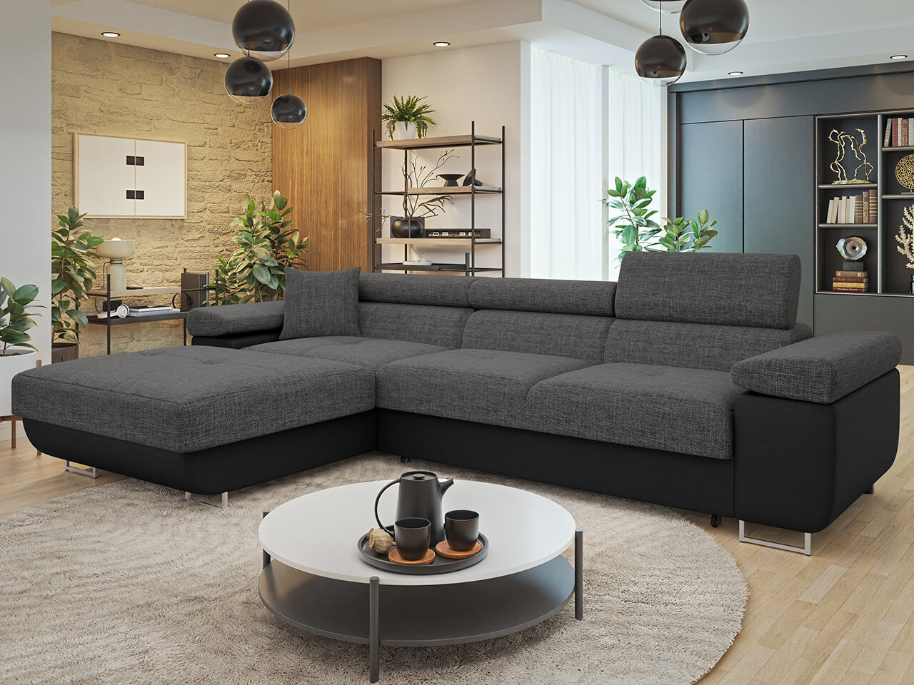 Ugaona sofa Comfivo Eliferu 102 (Soft 011 + Lux 06)