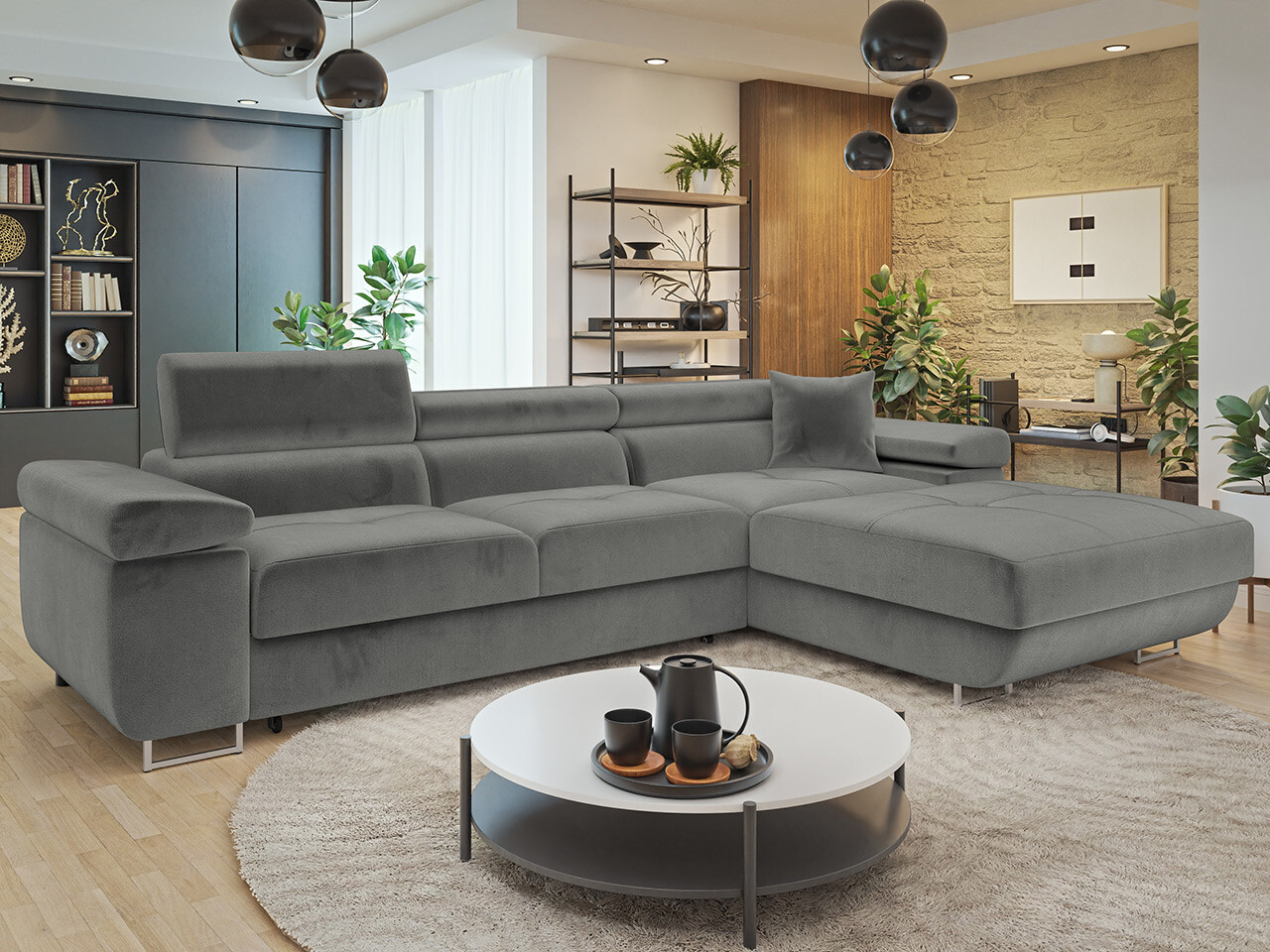 Ugaona sofa Comfivo Eliferu 102 (Manila 16)