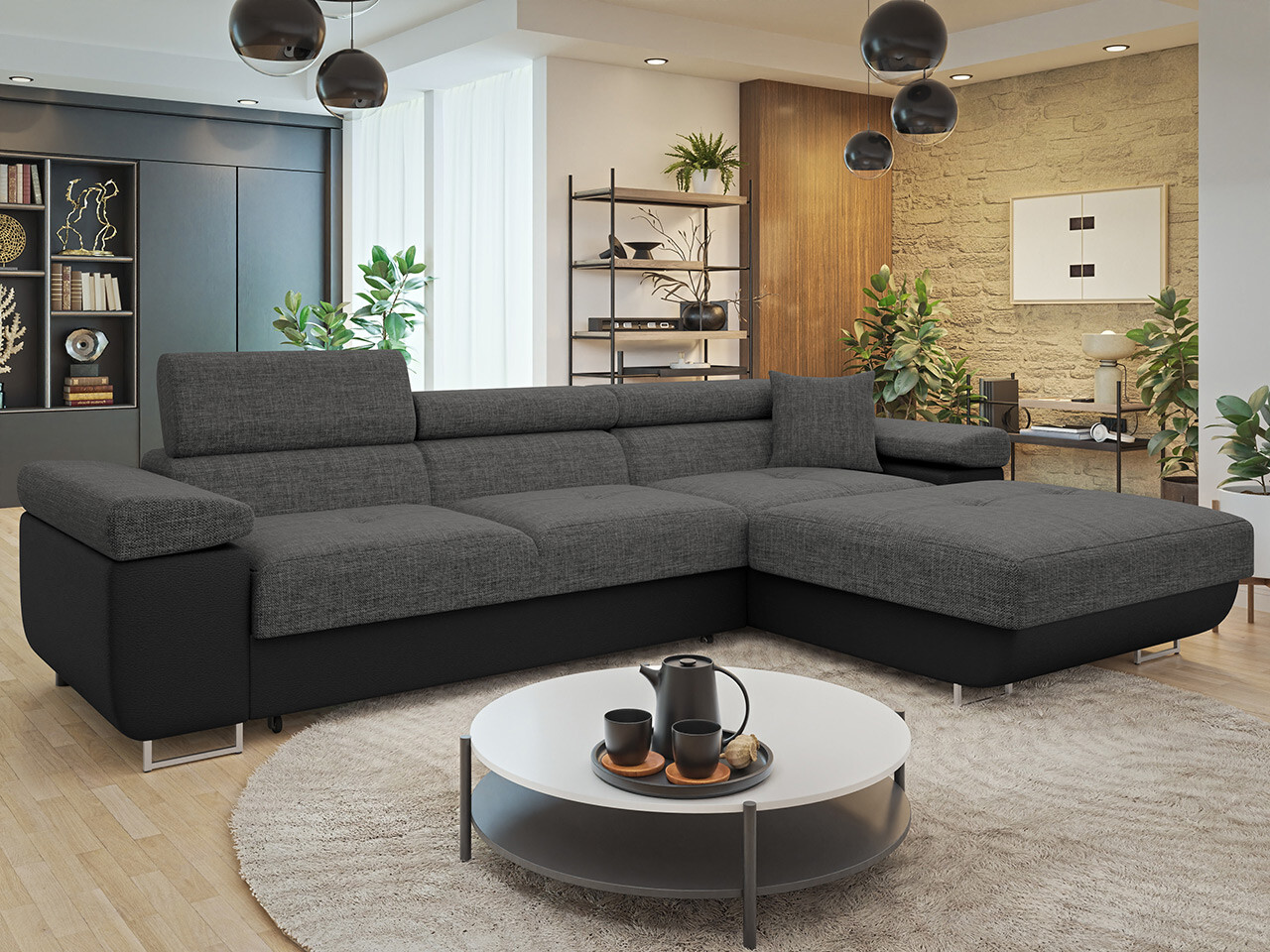 Ugaona sofa Comfivo Eliferu 102 (Soft 011 + Lux 06)