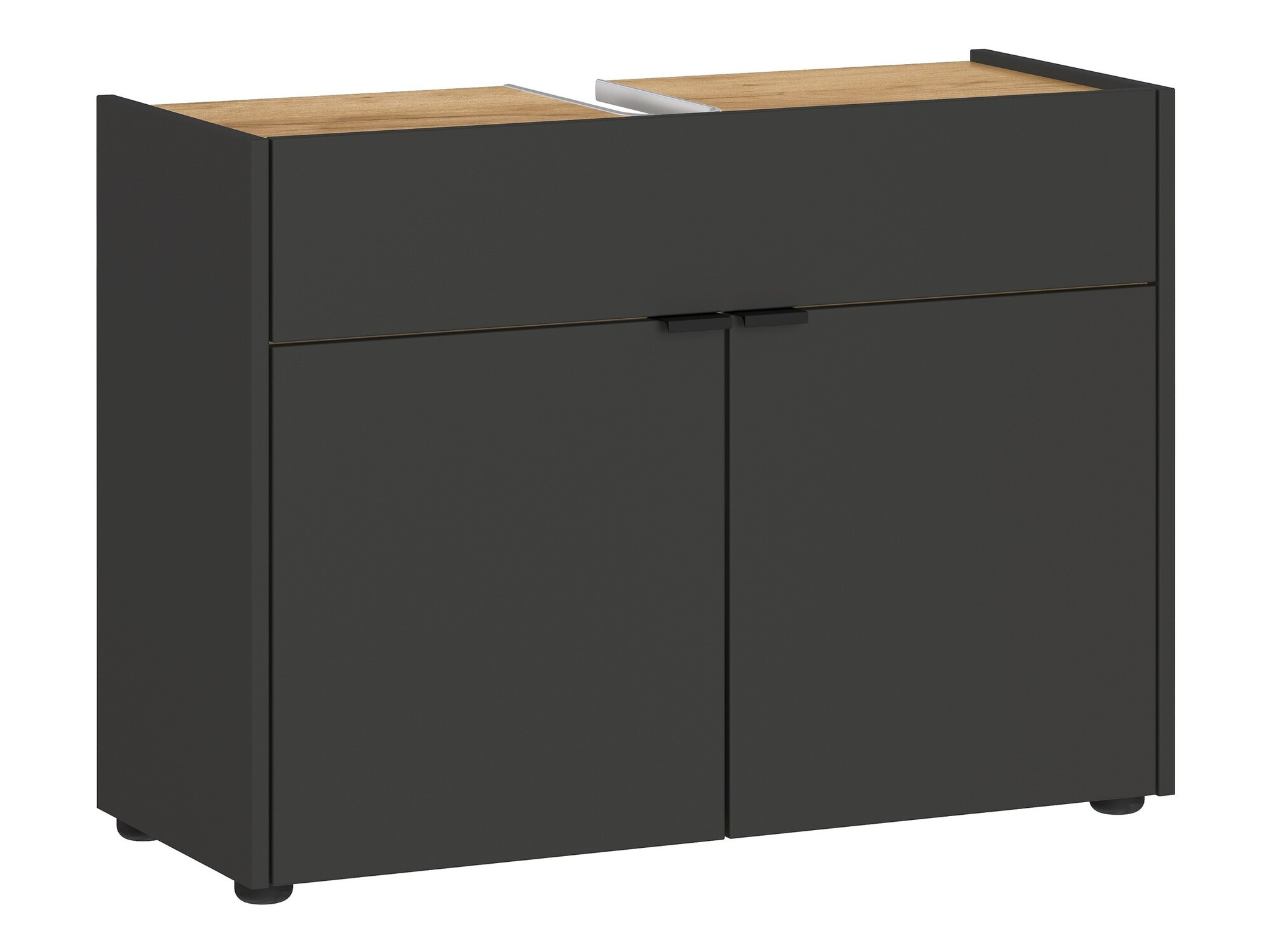 Set za kupatilo Ventei 104 (Graphite + Navarra hrast)