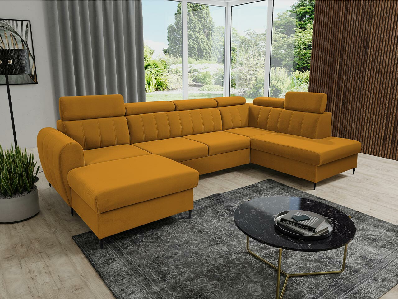 Ugaona sofa Temple 128 (Kronos 01)