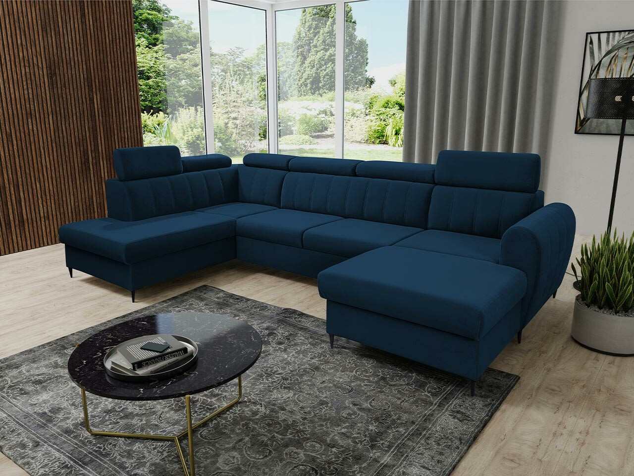 Ugaona sofa Temple 128 (Kronos 09)