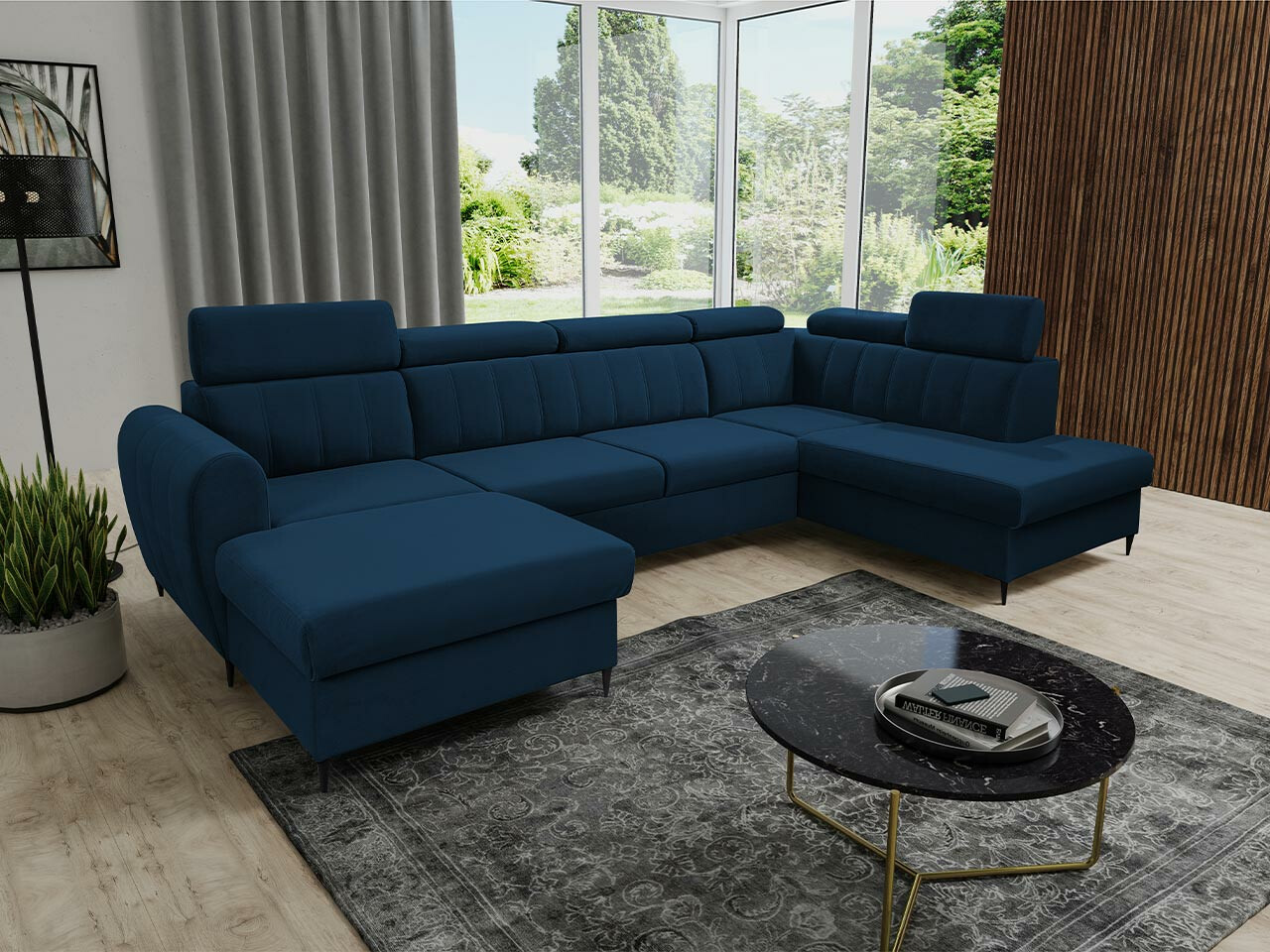 Ugaona sofa Temple 128 (Kronos 09)