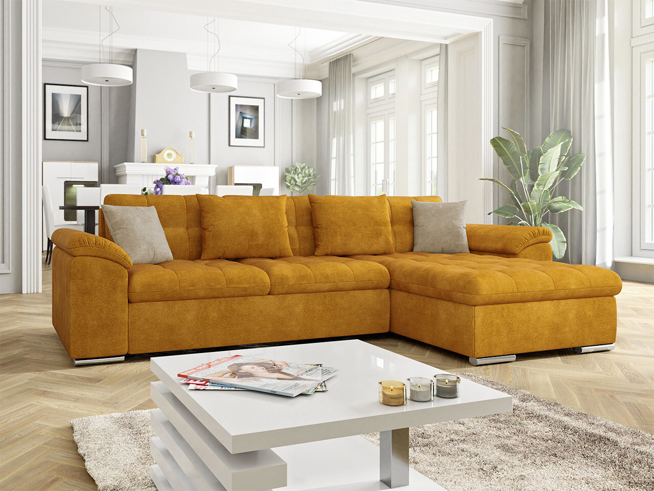 Ugaona sofa Comfivo 107 (Wave 05 + Wave 02)