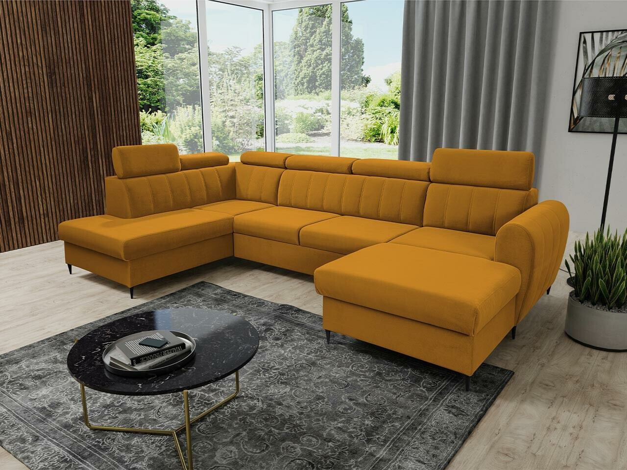 Ugaona sofa Temple 128 (Kronos 01)