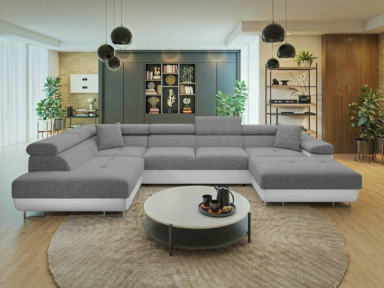 Ugaona sofa Comfivo Eliferu 103 (Soft 017 + Lux 05)