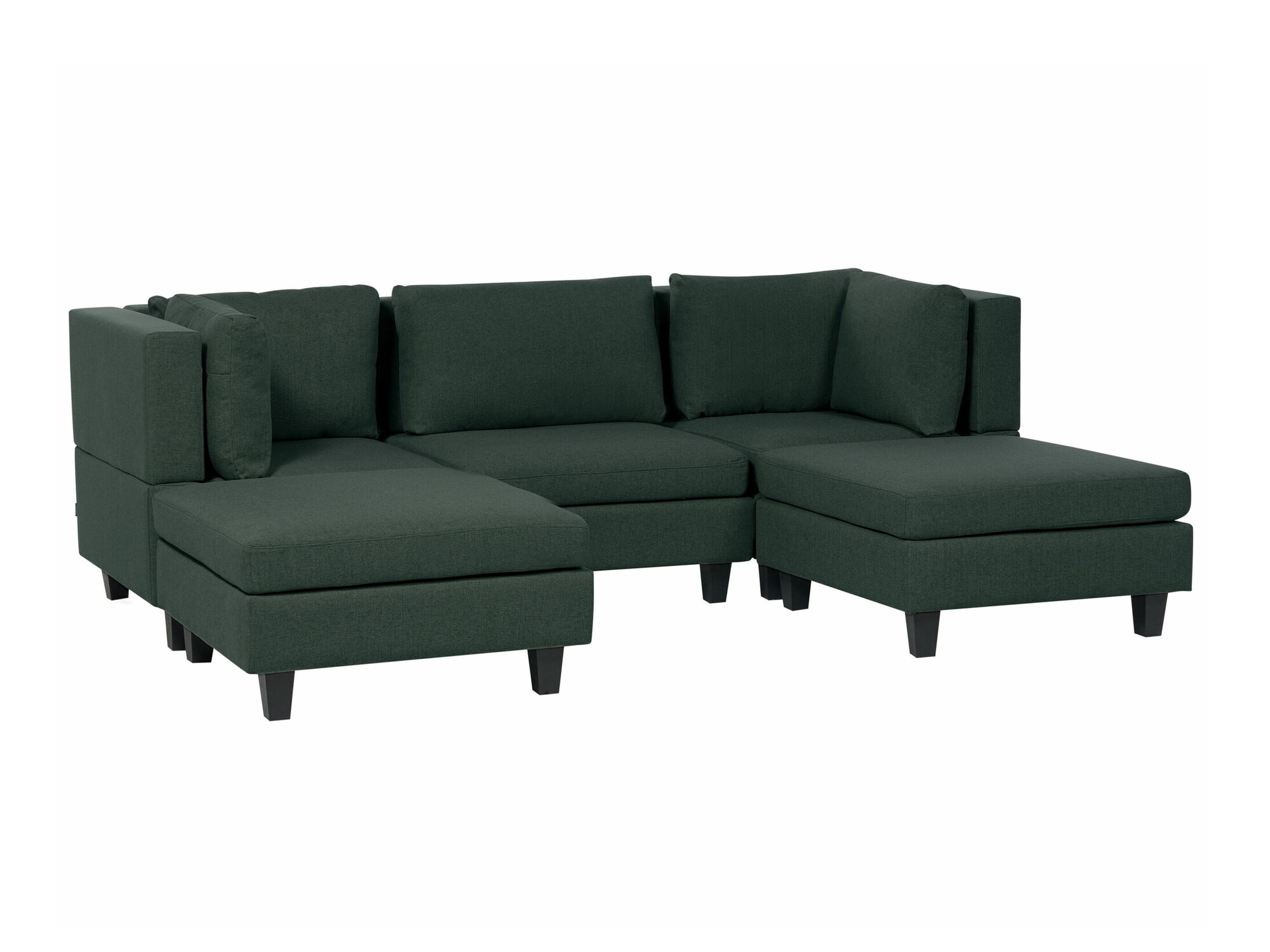 Modularna ugaona garnitura Elbmeli 104 (Zelena)