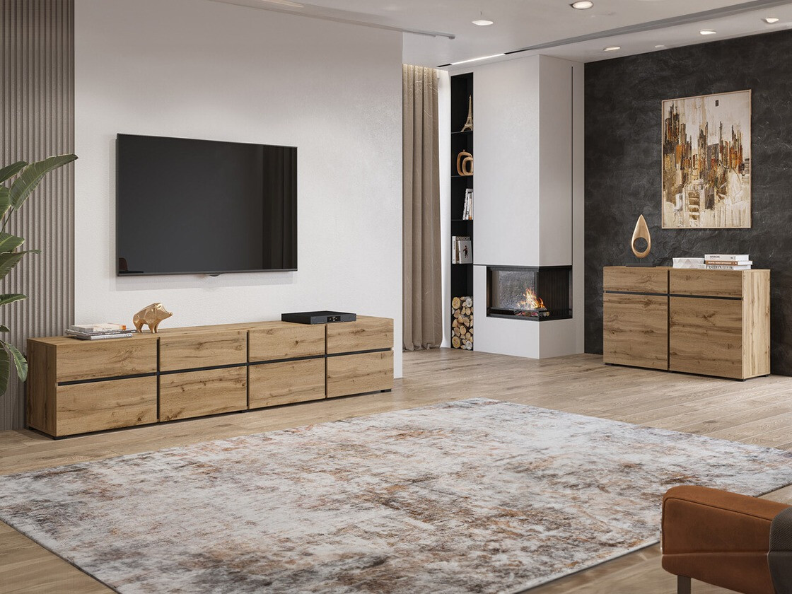 Set za dnevnu sobu Alfere 107 (Вотан храст)