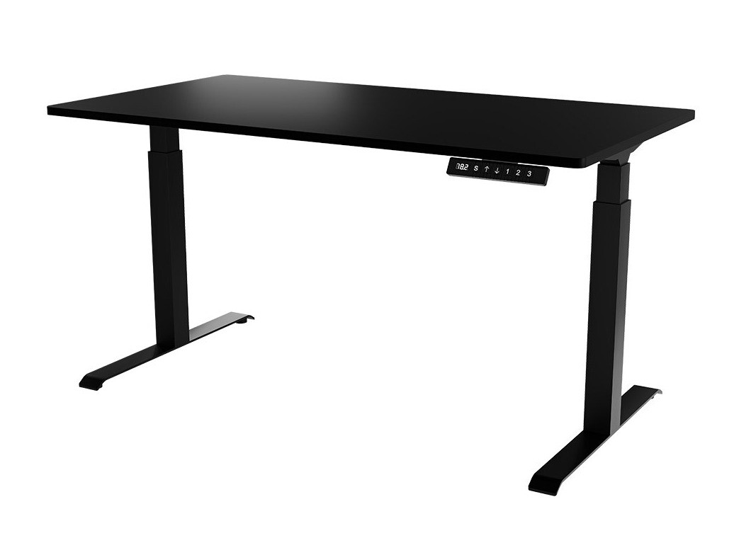 Sto sa podesivom visinom Charlotte 195 (Crno)