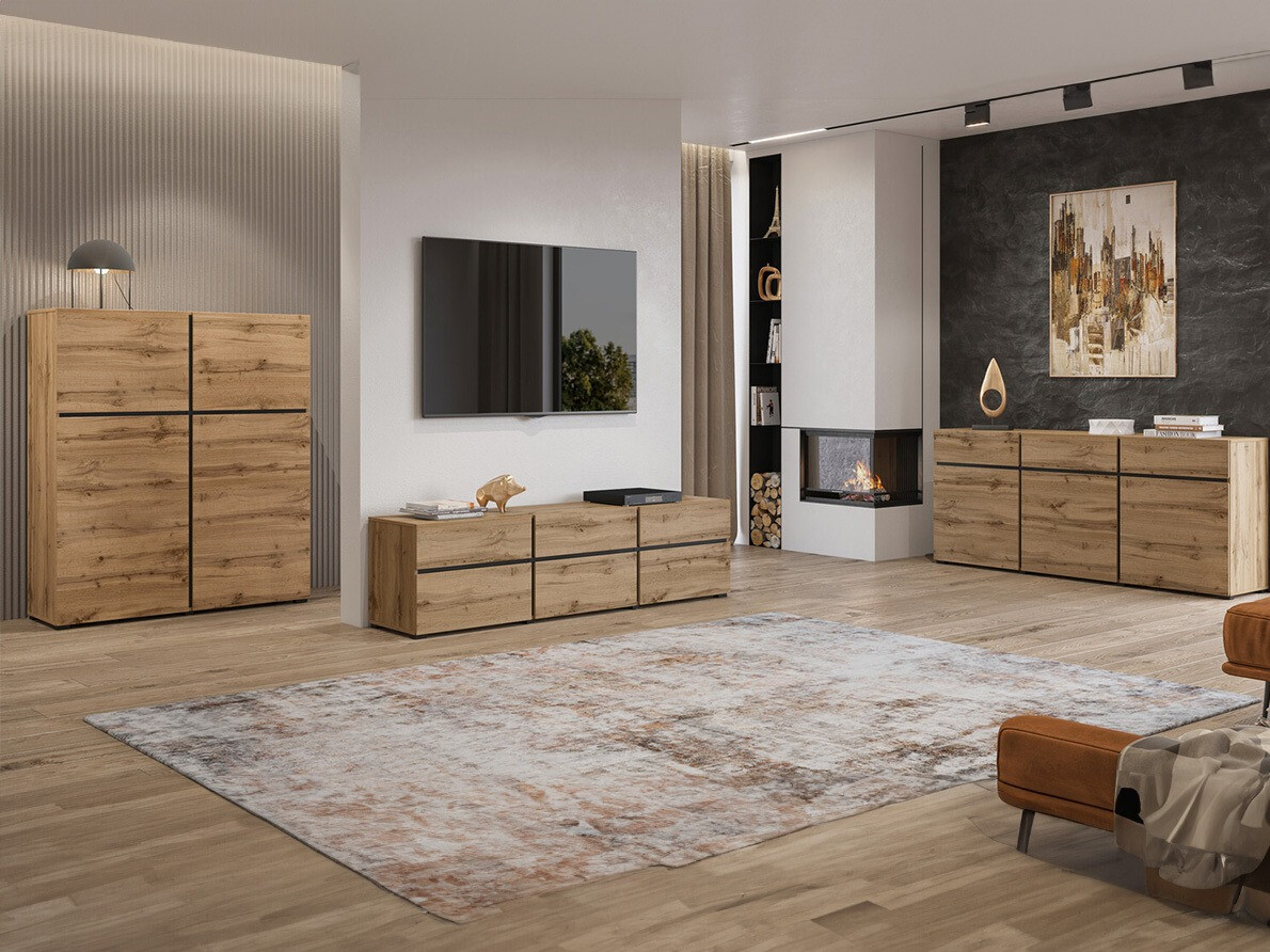 TV komoda Alfere 102 (Hrast Votan)