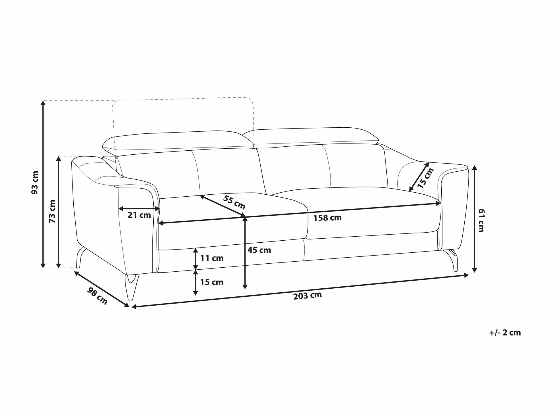 Sofa Berwyn 1776