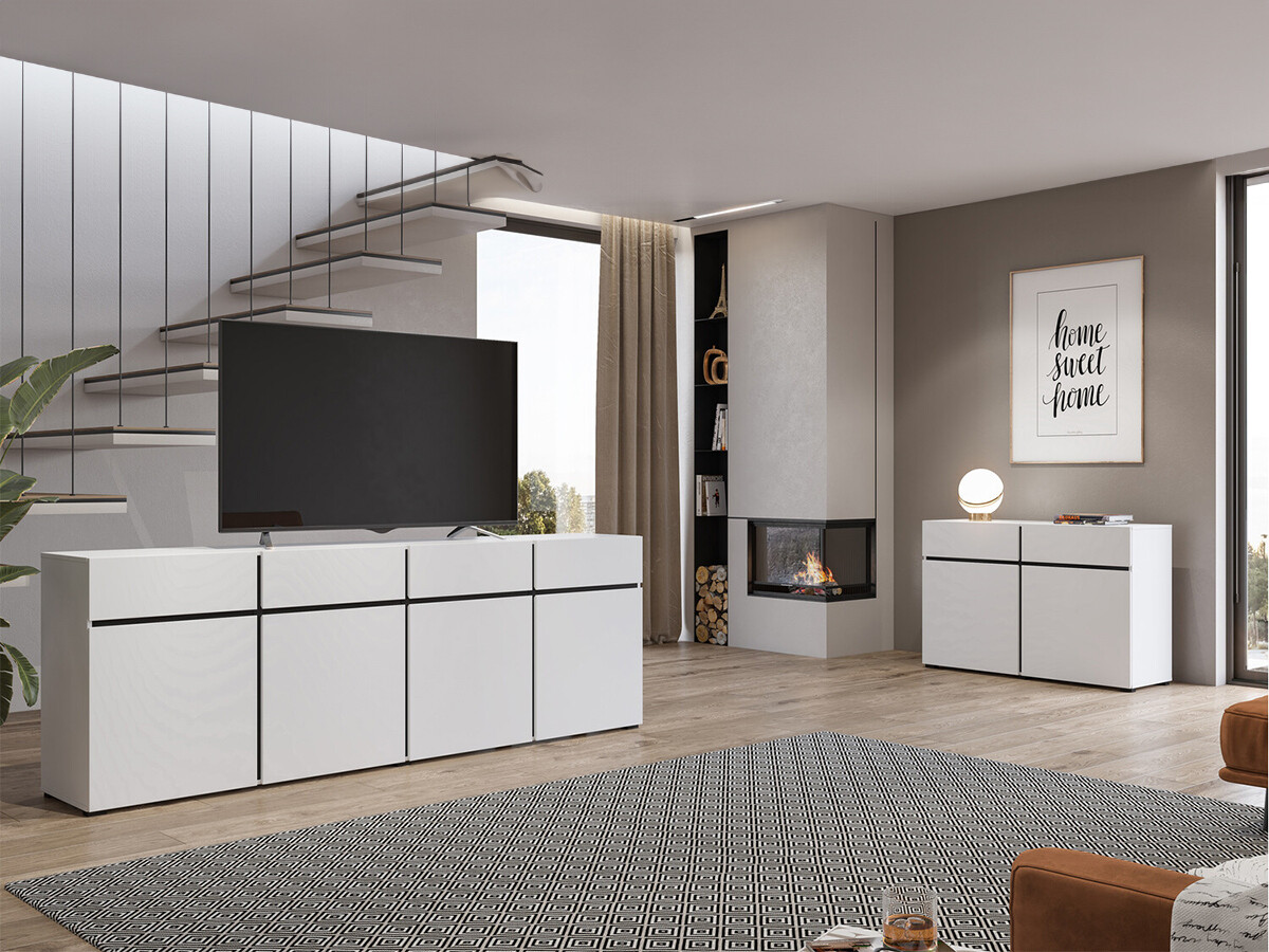 Set za dnevnu sobu Alfere 108 (Belo)