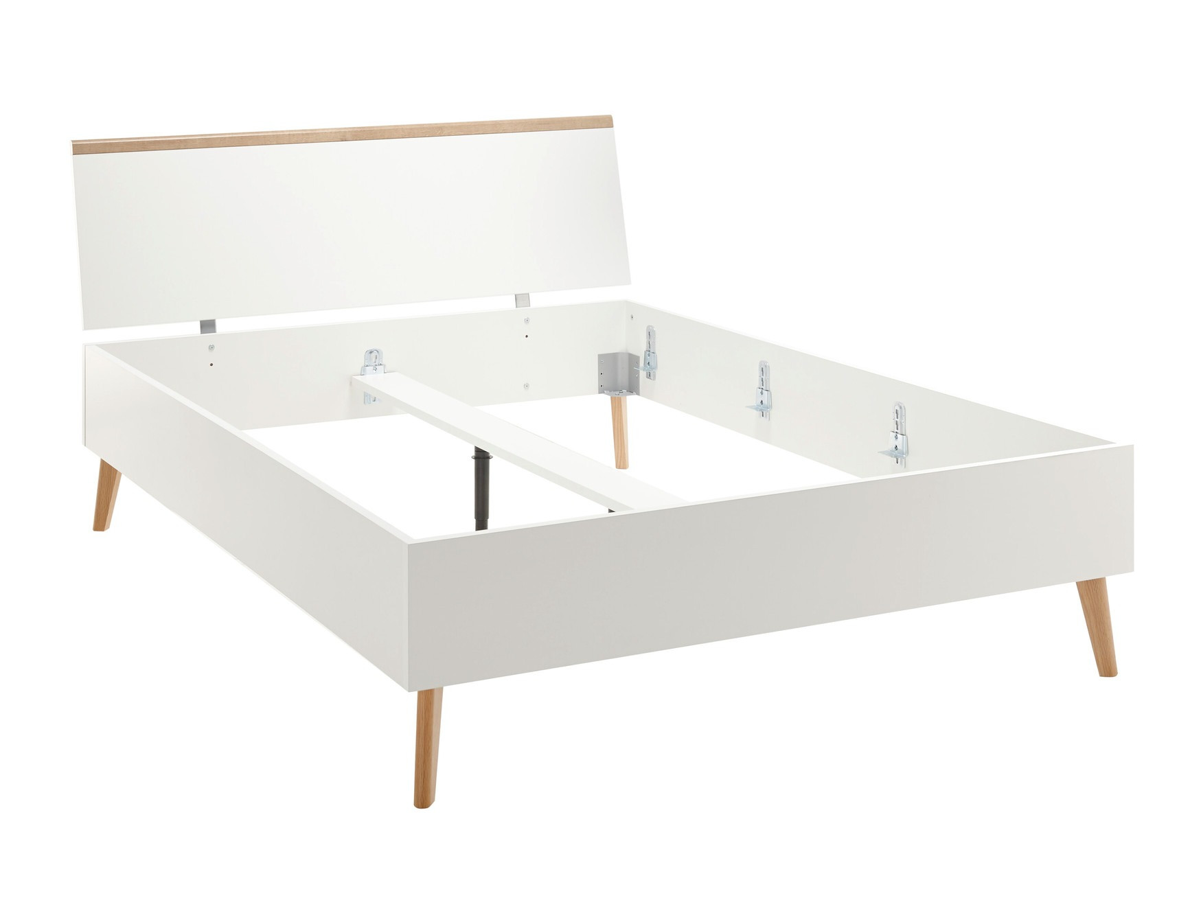Krevet Elbfiou 119 (Riviera hrast + Belo)
