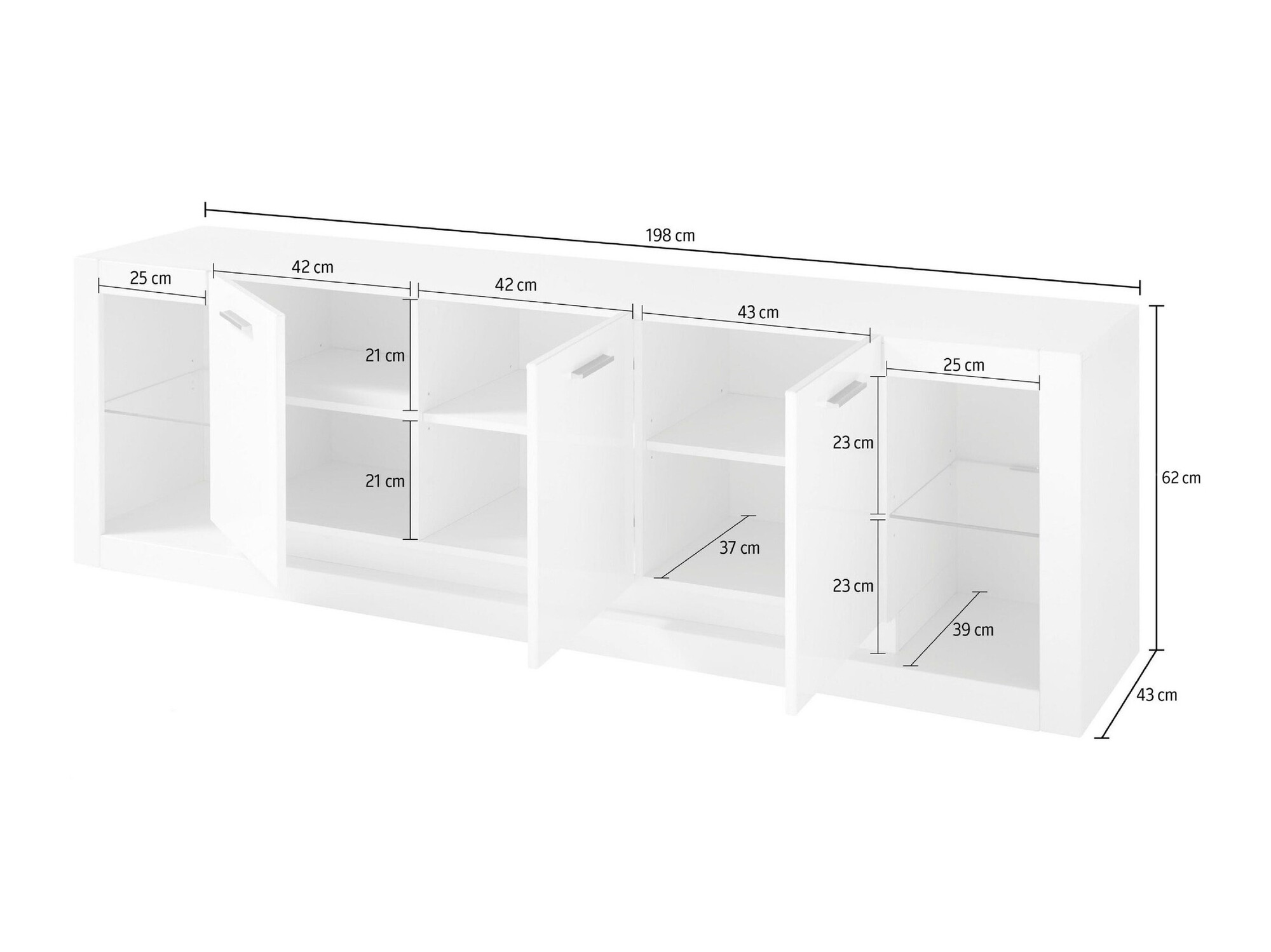 TV komoda Dorbena 110