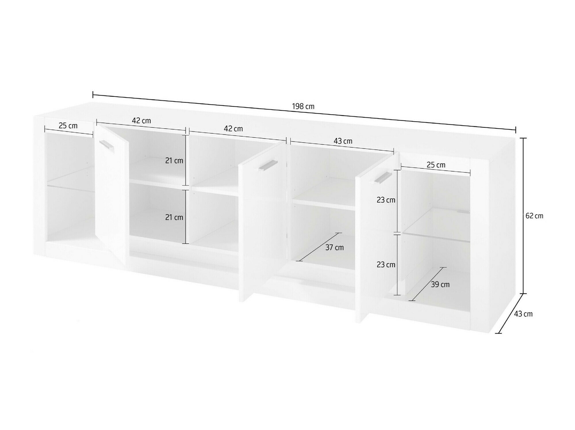 TV komoda Dorbena 110