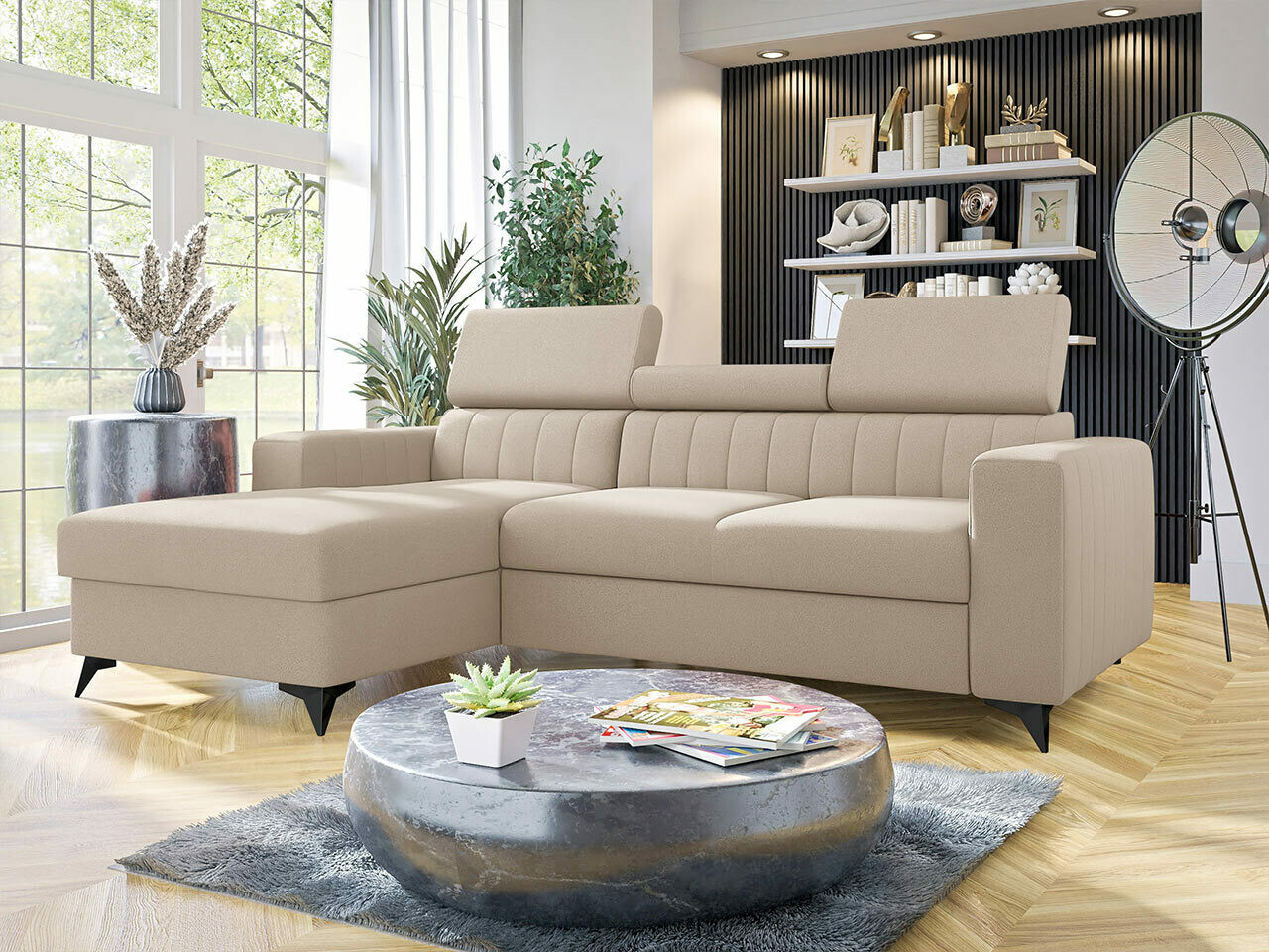 Ugaona sofa Columbus 170 (Mono 232)