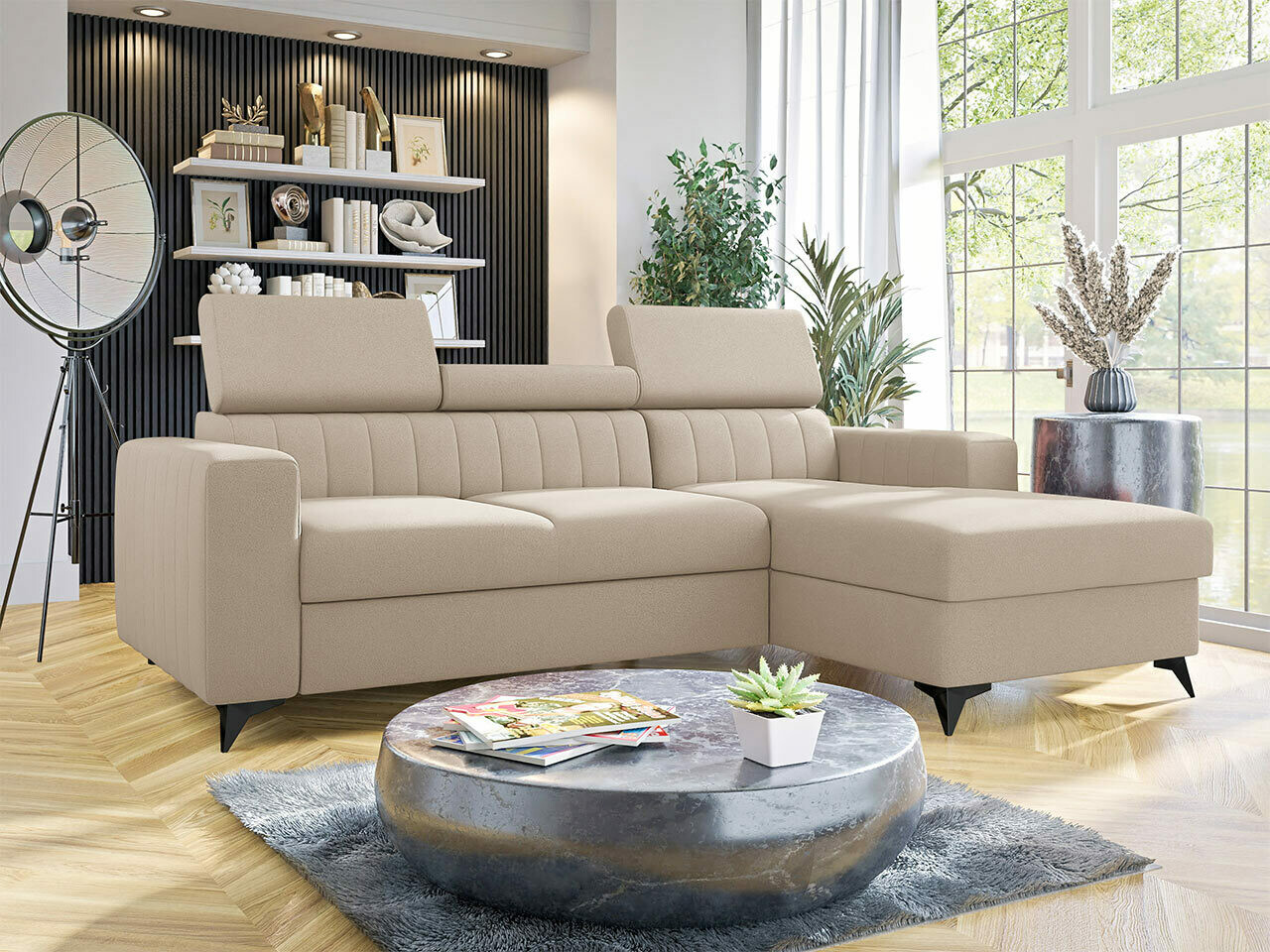 Ugaona sofa Columbus 170 (Mono 232)