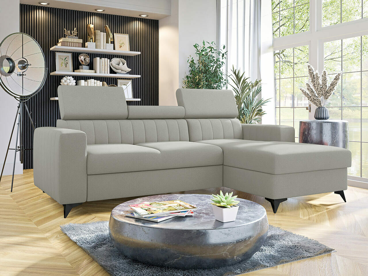 Ugaona sofa Columbus 170 (Mono 244)