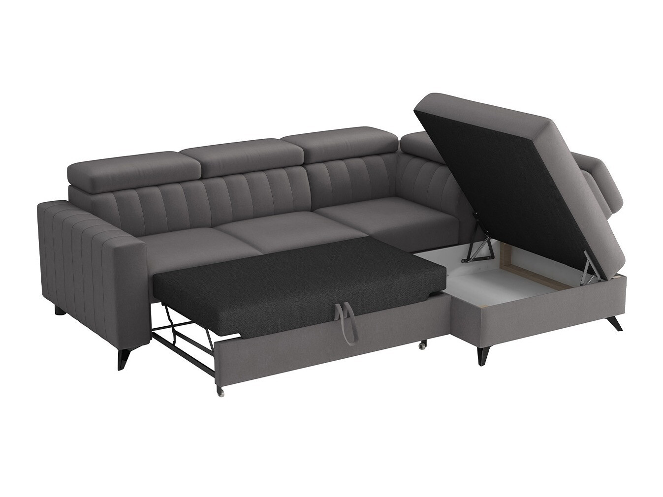 Ugaona sofa Columbus 202 (Velutto 10)