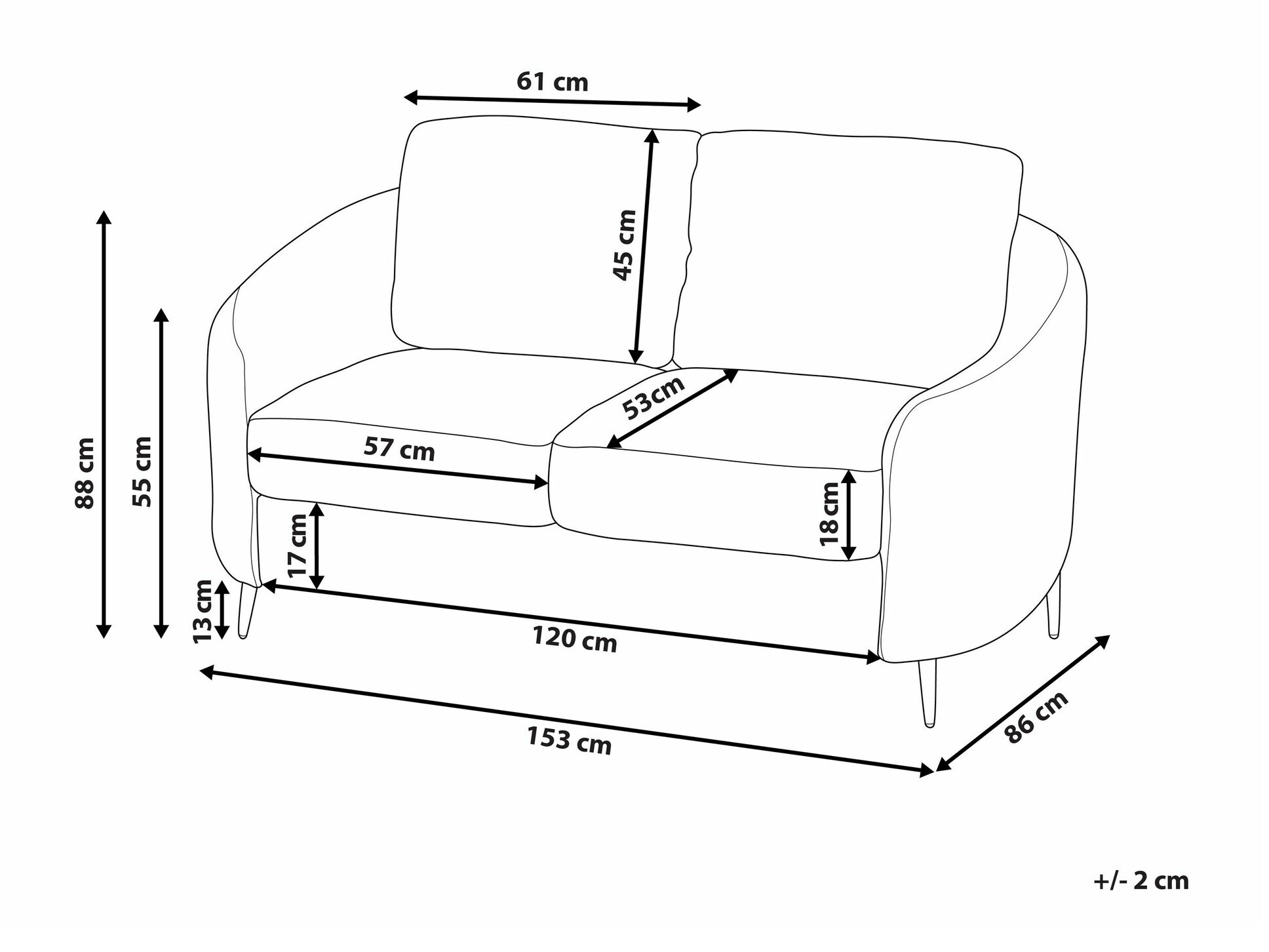 Sofa Berwyn 1802 (Zelena)