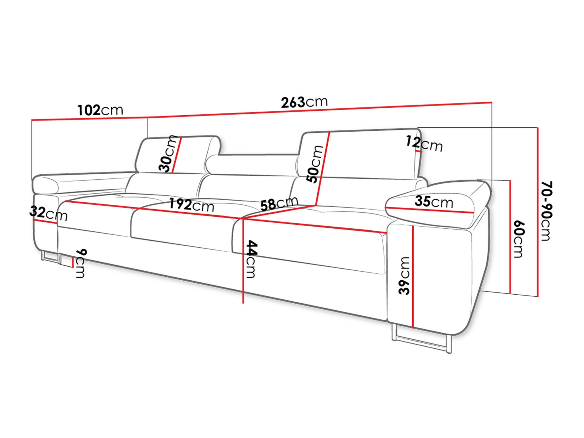 Sofa Comfivo Eliferu 104 (Poso 14)