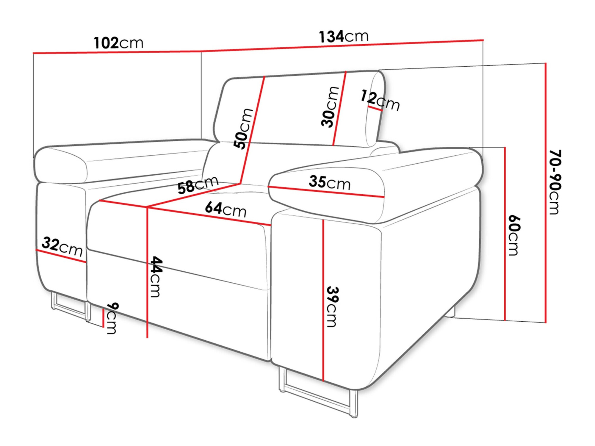 Fotelja Comfivo Eliferu 106 (Poso 47)