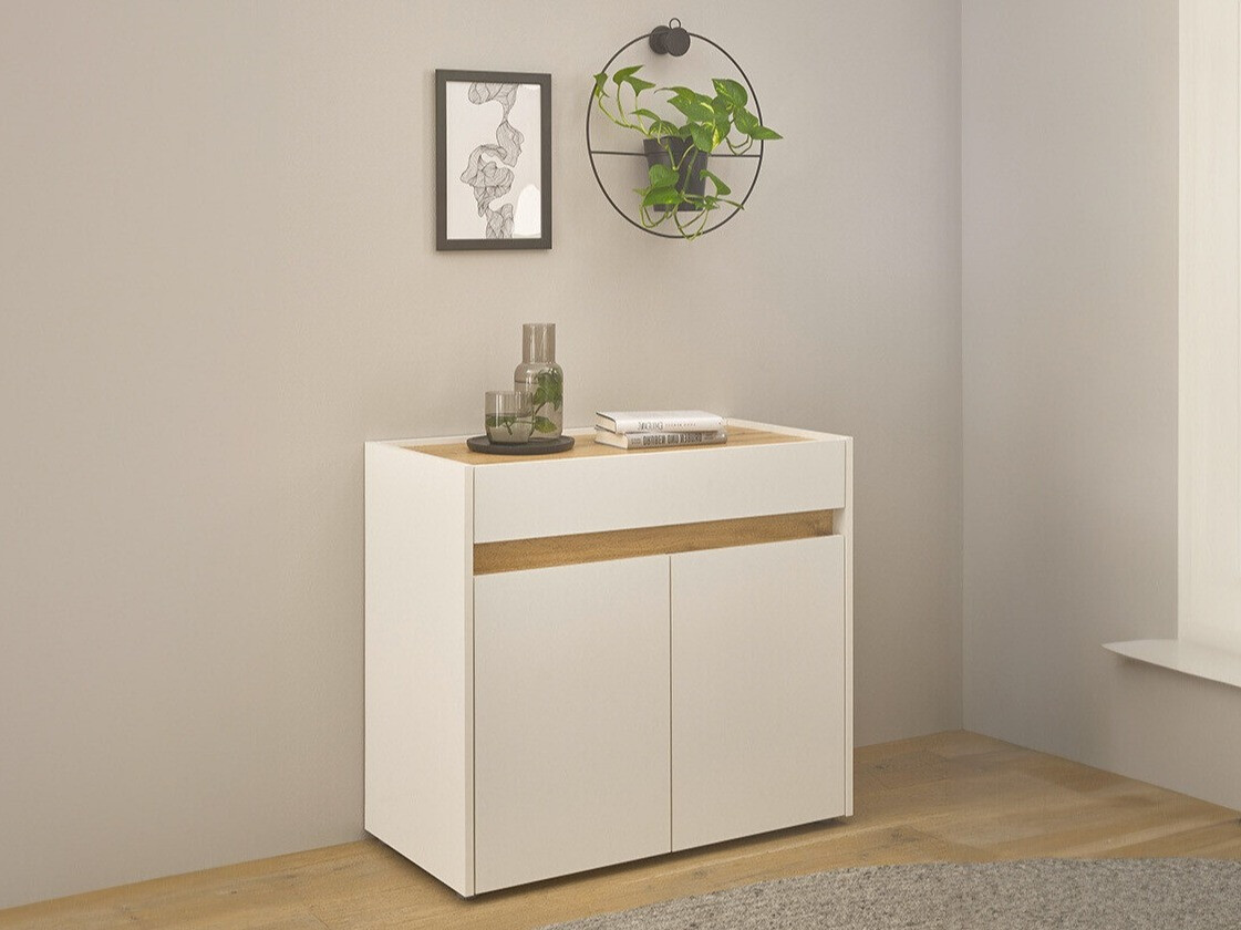Komoda Elbsori 110 (Belo + Hrast Votan)