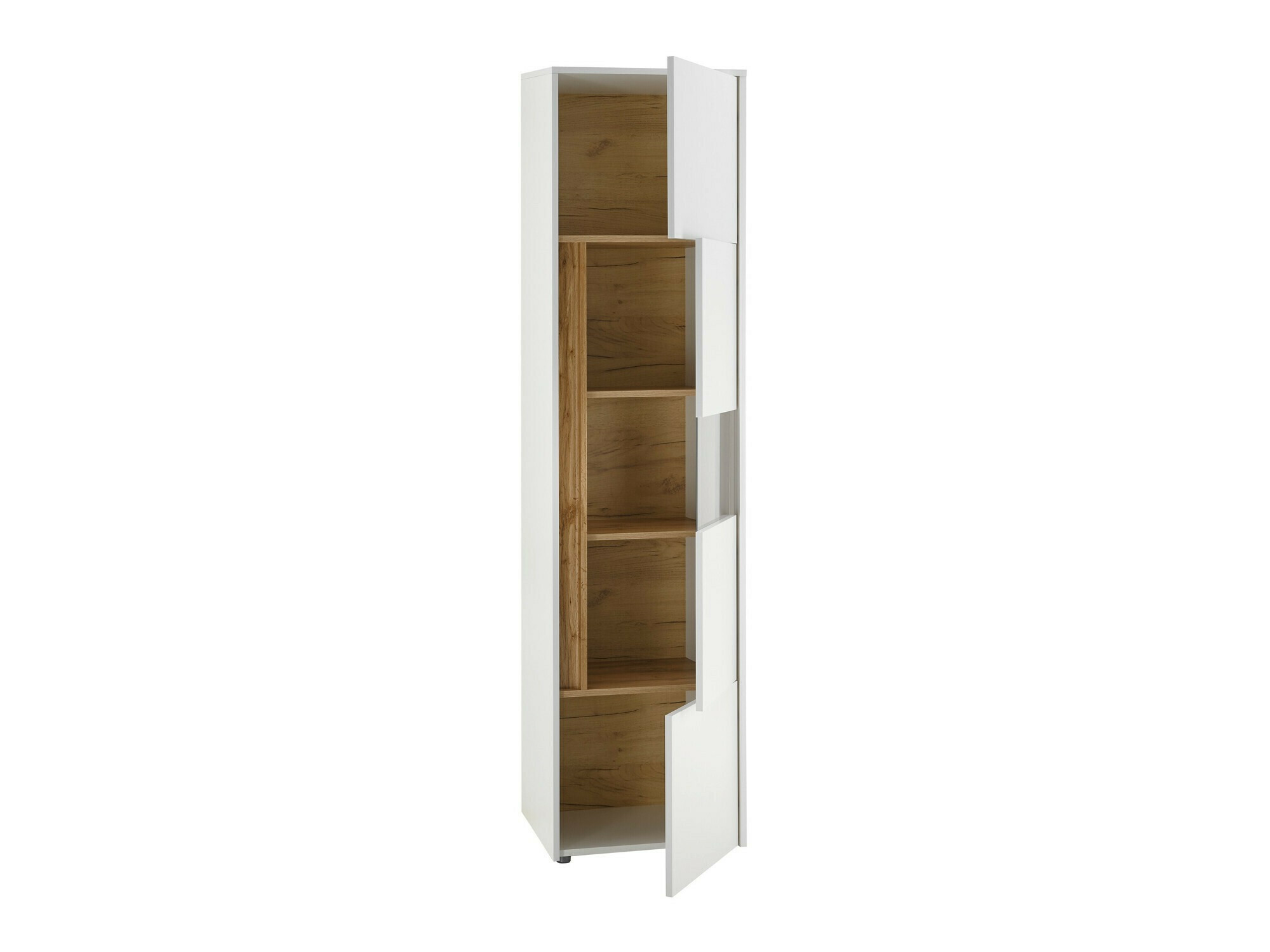 Set za dnevnu sobu Elbsori 130 (Belo + Hrast Votan)