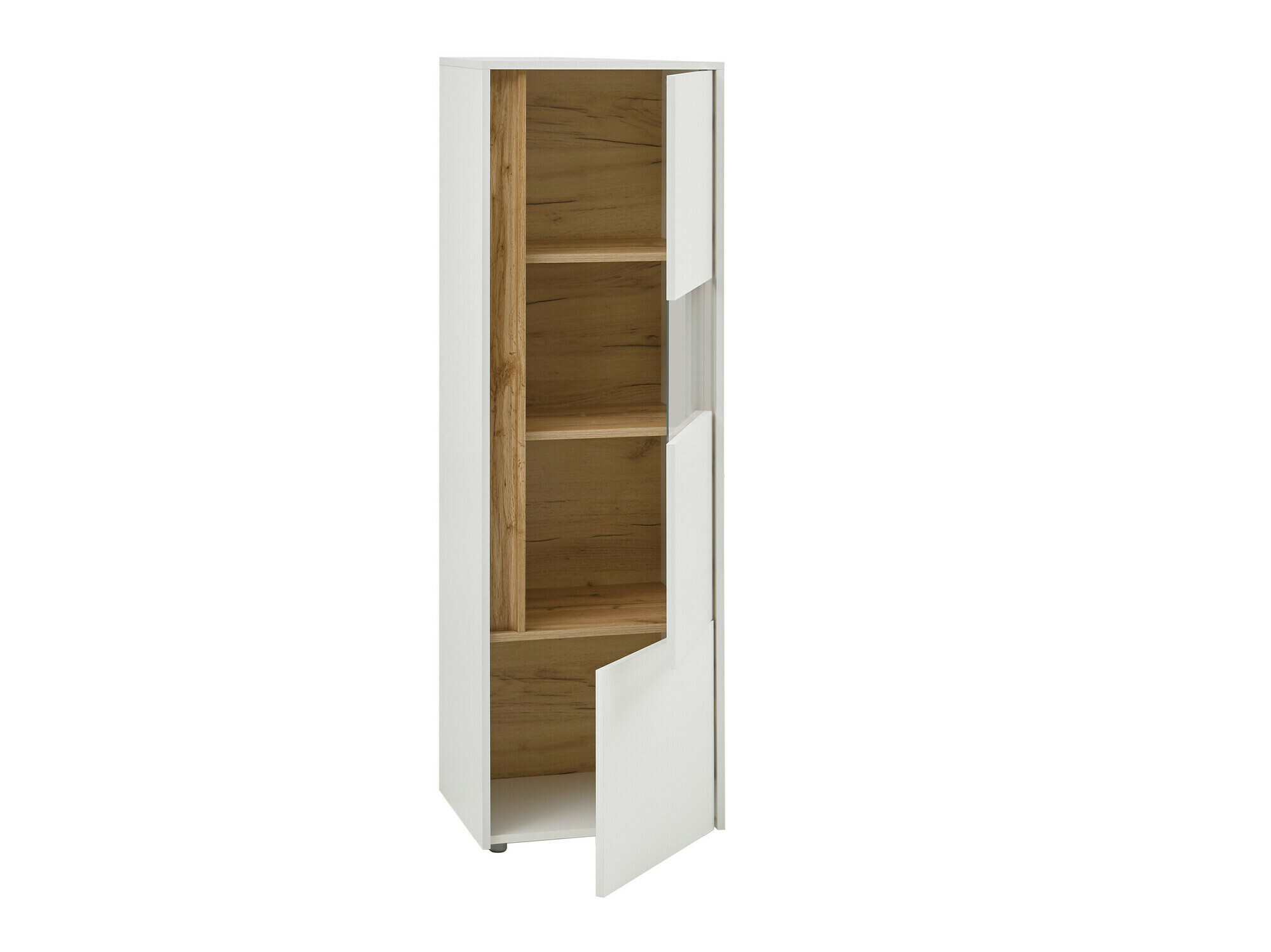 Set za dnevnu sobu Elbsori 130 (Belo + Hrast Votan)