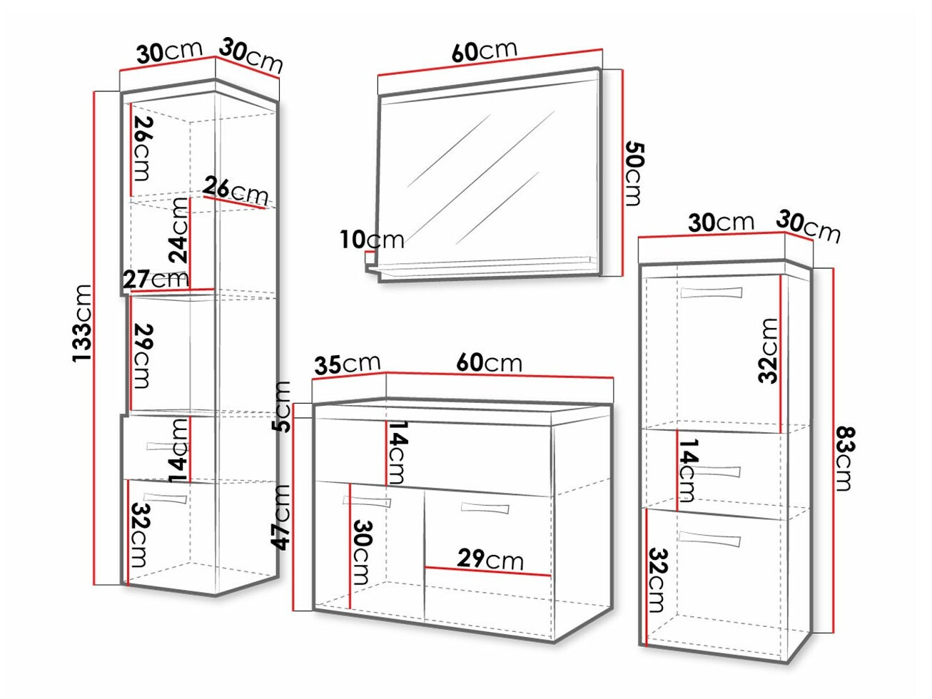 Set za kupatilo Sarasota 161