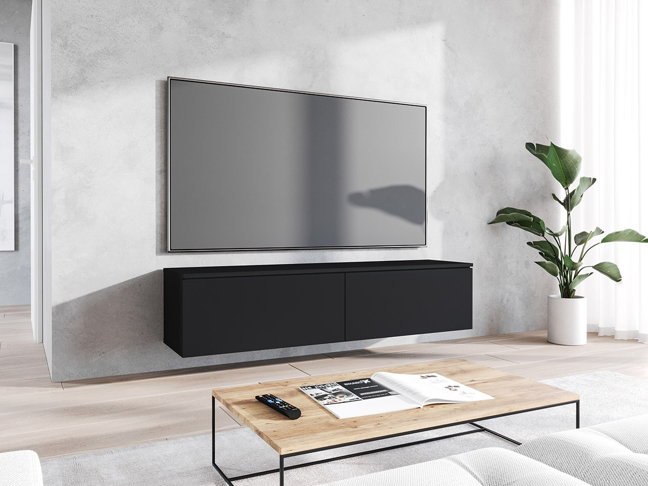 TV komoda Scientia (Grafit)
