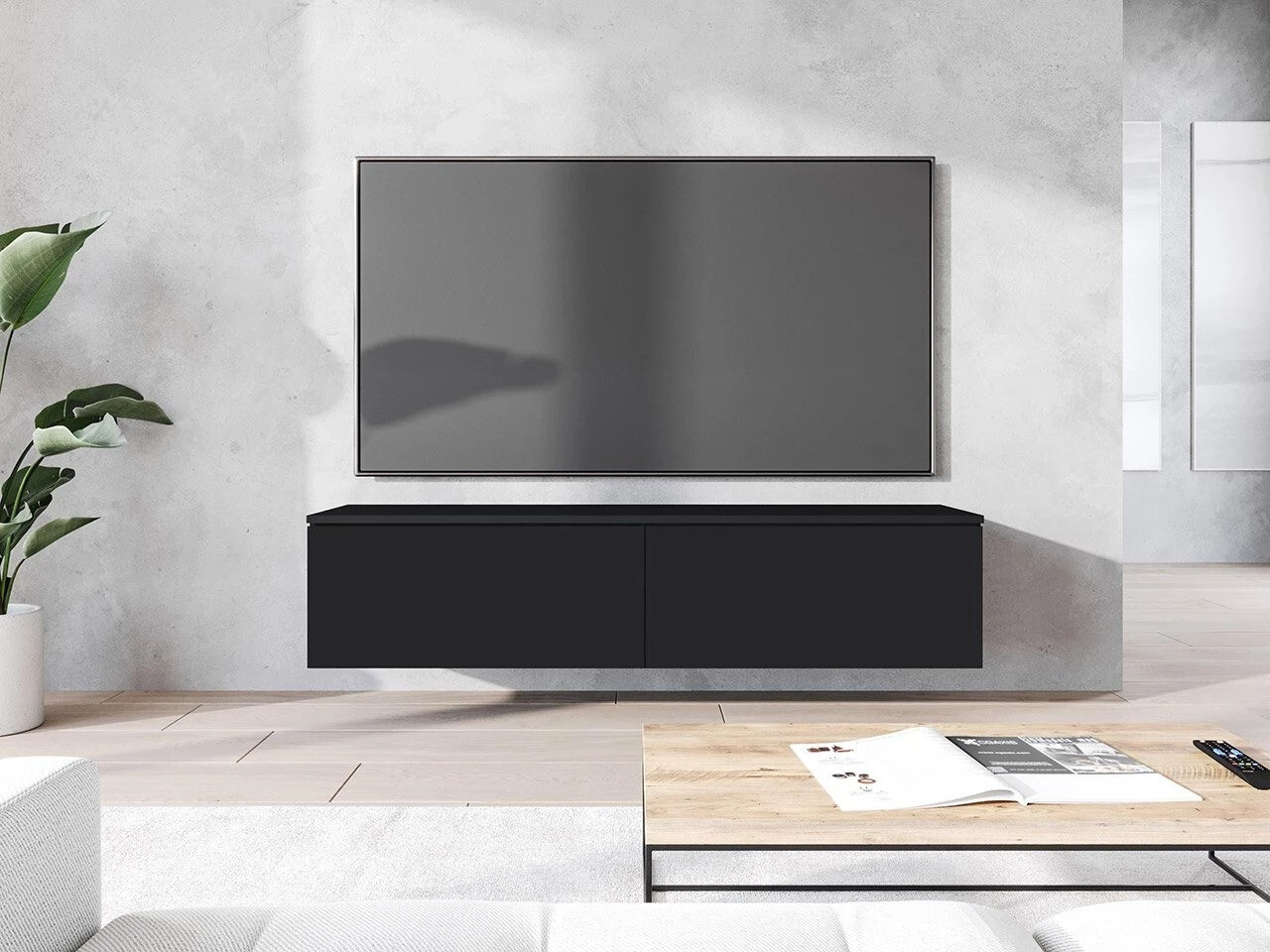TV komoda Scientia (Grafit)