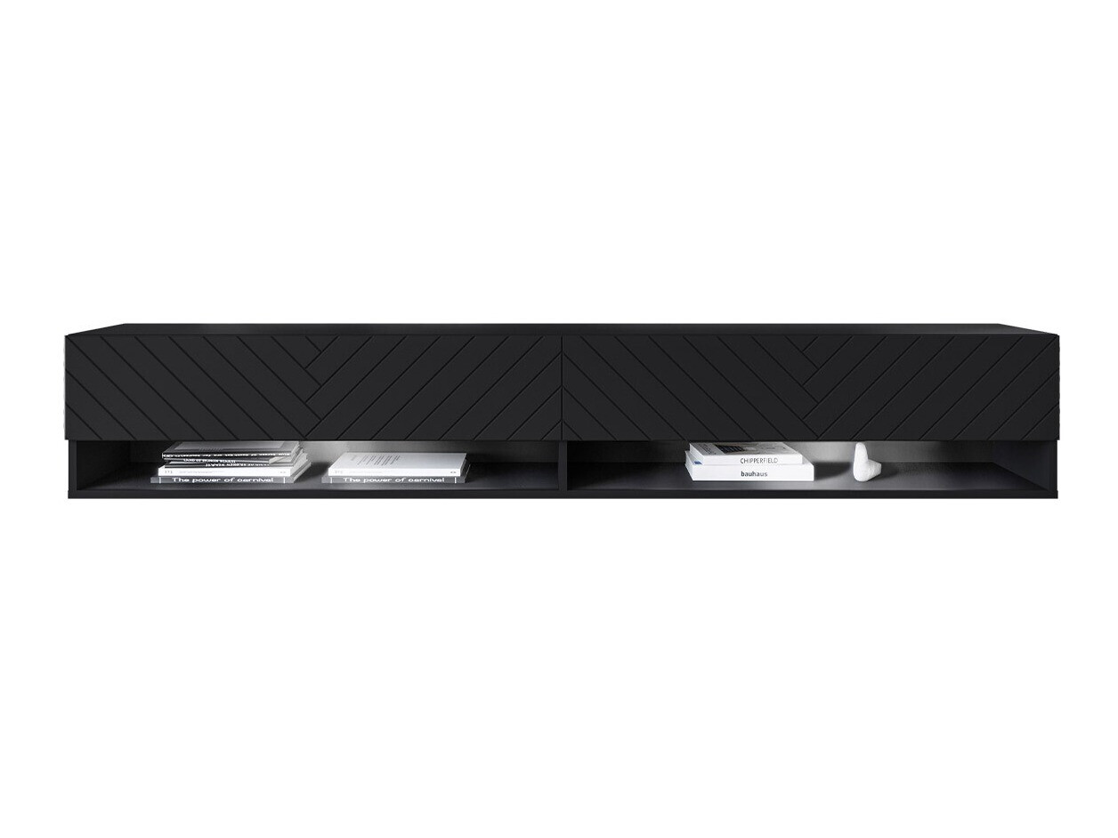 TV komoda Sarasota 119 (Crno + Grafit)