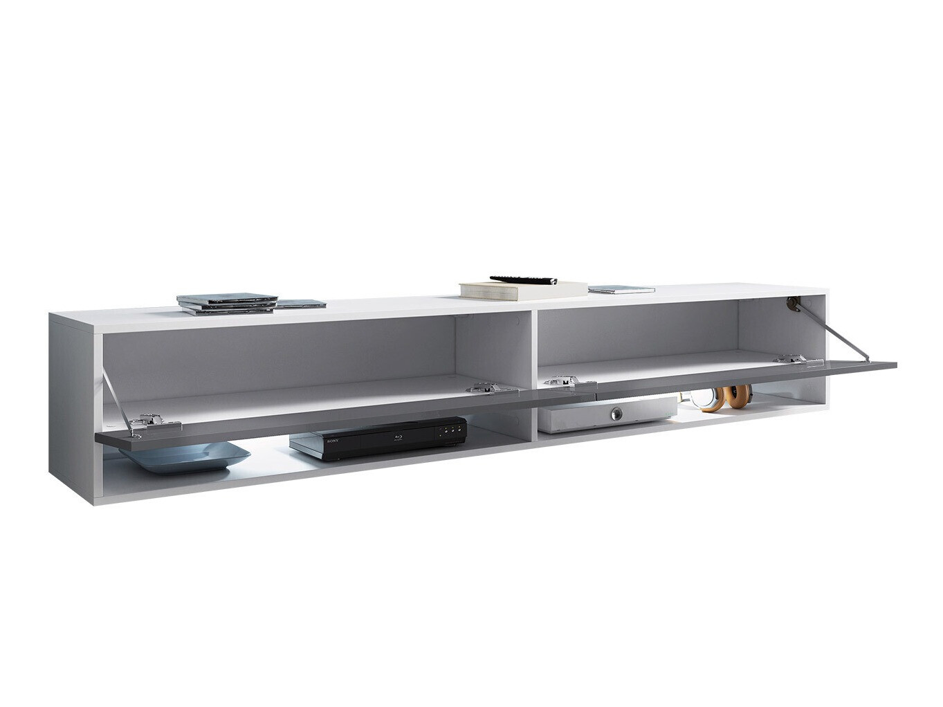 TV komoda Sarasota 119 (Crno + Grafit)