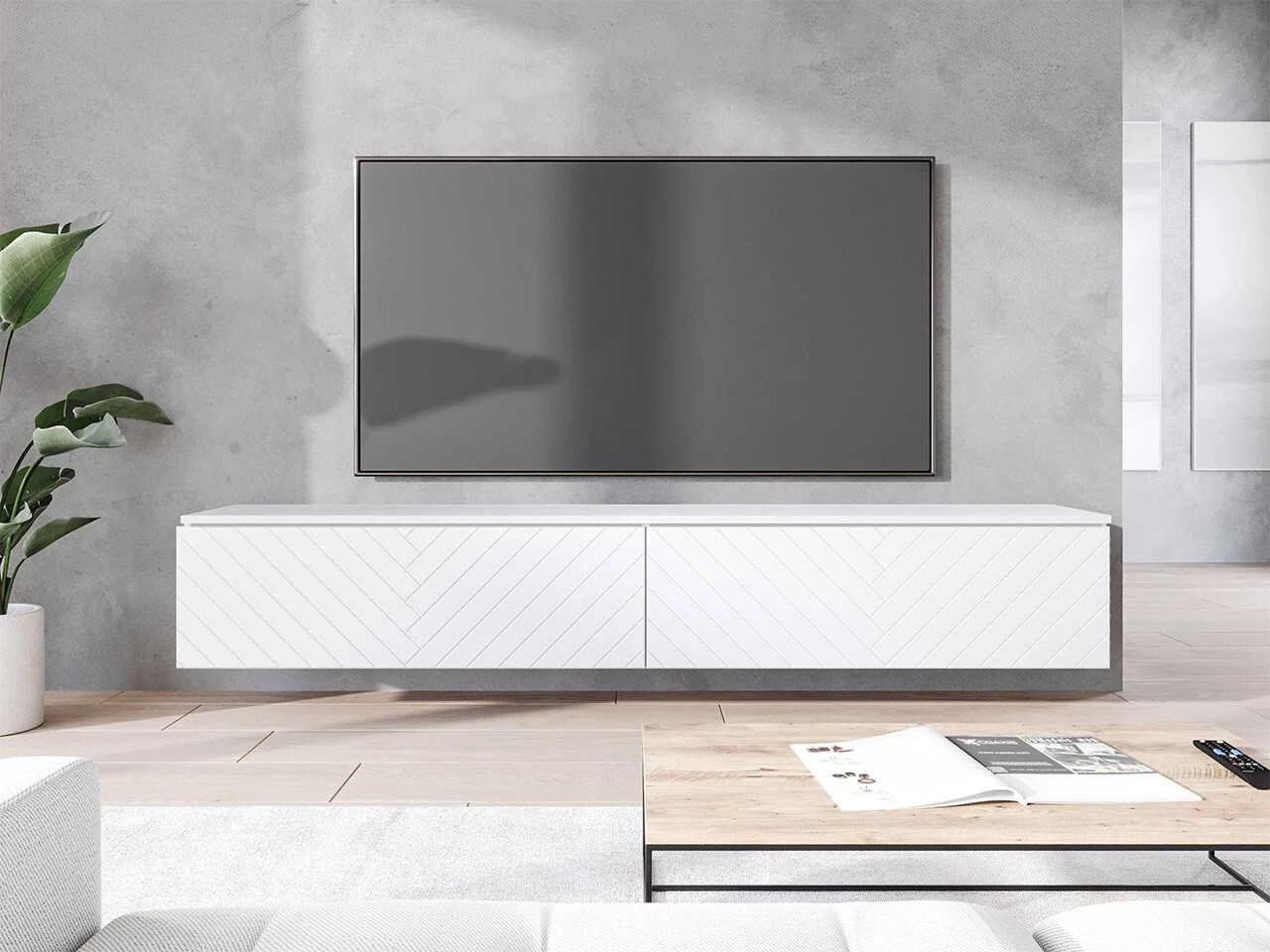 TV komoda Sarasota 166 (Belo)
