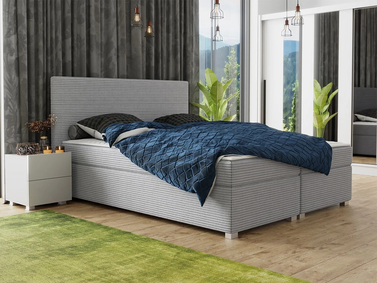 Boxspring krevet Memphis 137 (Poso 110)