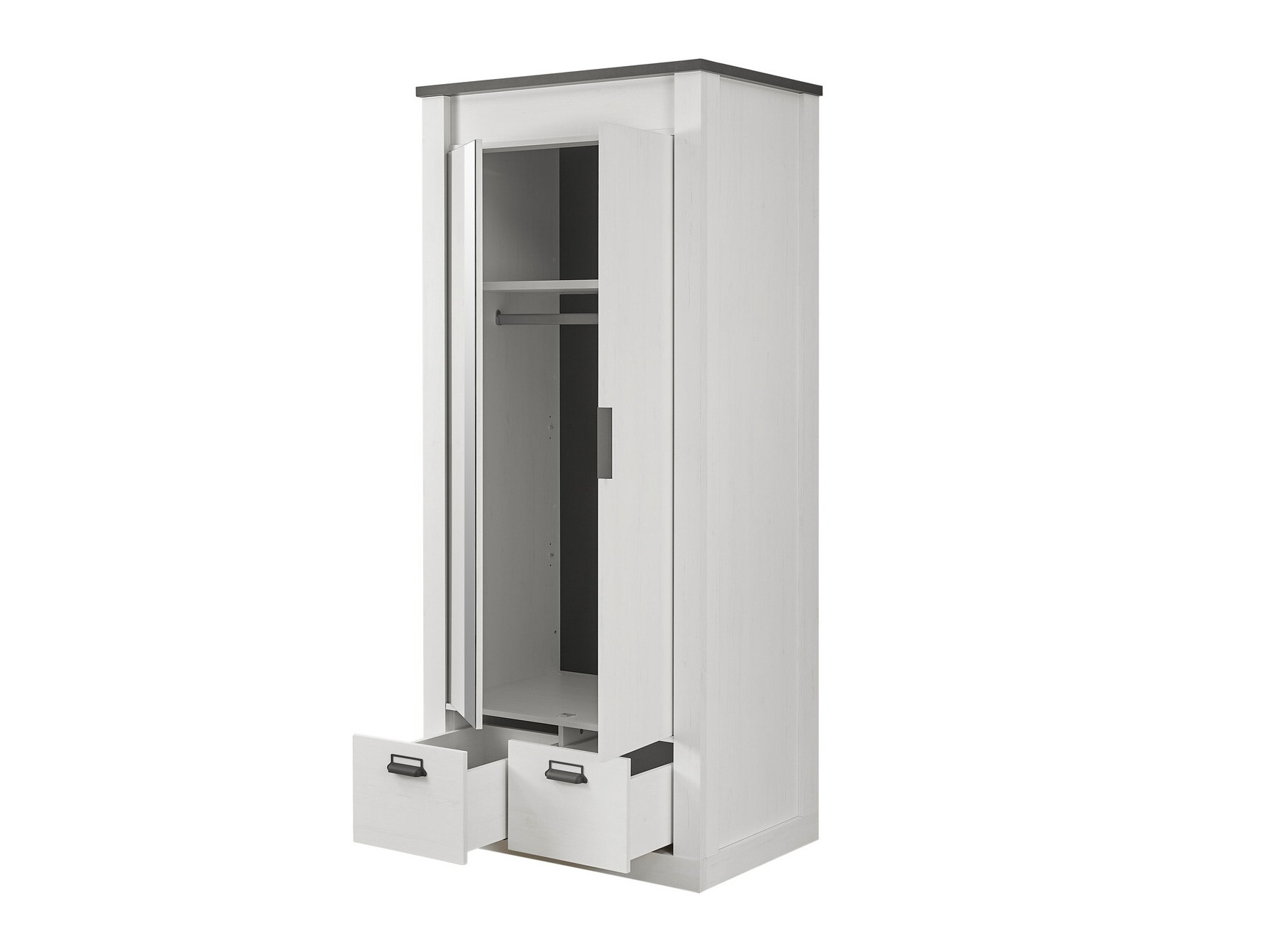 Ormar Cirtale 106 (Antracit + Izbeljeni bor)