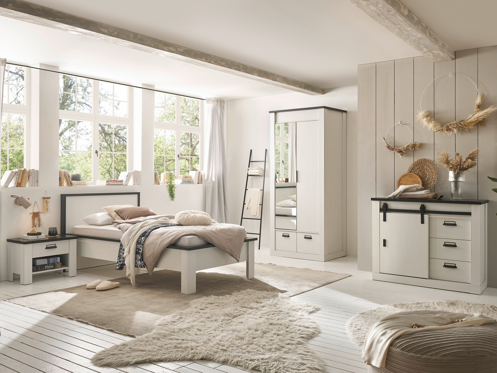Ormar Cirtale 106 (Antracit + Izbeljeni bor)
