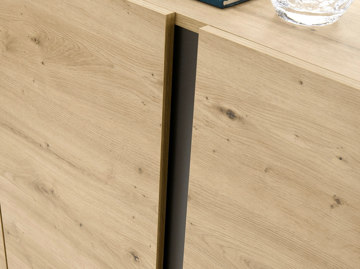 TV komoda Veropho 102 (Artisan hrast + Grafit)