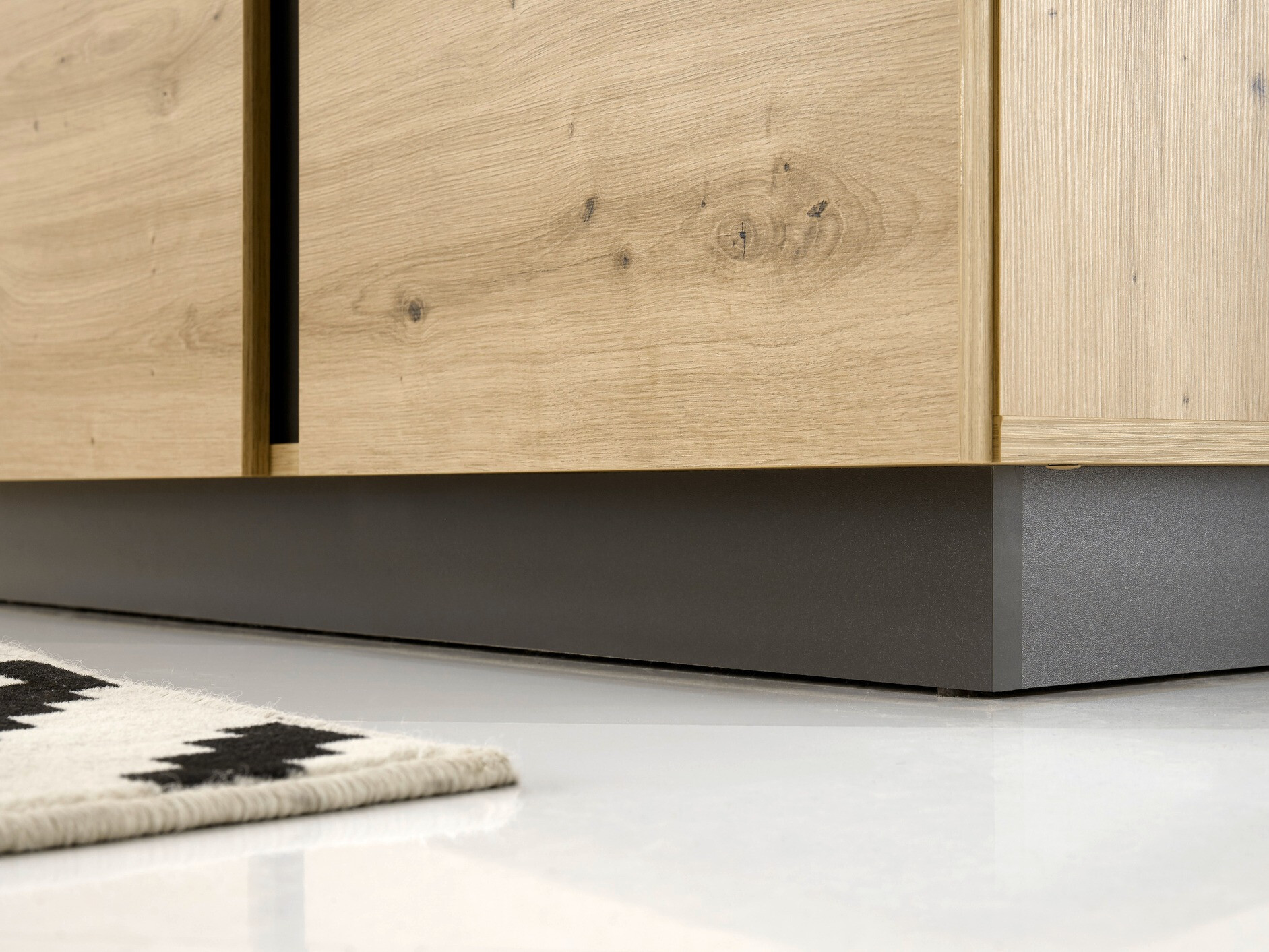 TV komoda Veropho 102 (Artisan hrast + Grafit)