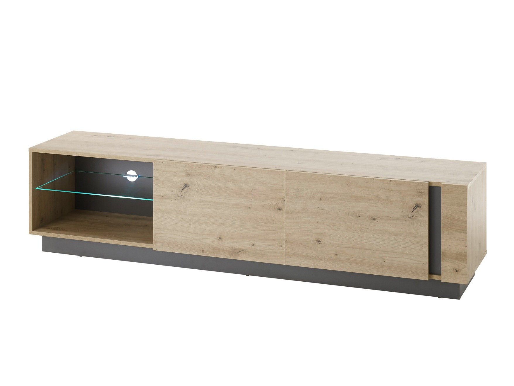 TV komoda Veropho 103 (Artisan hrast + Grafit)