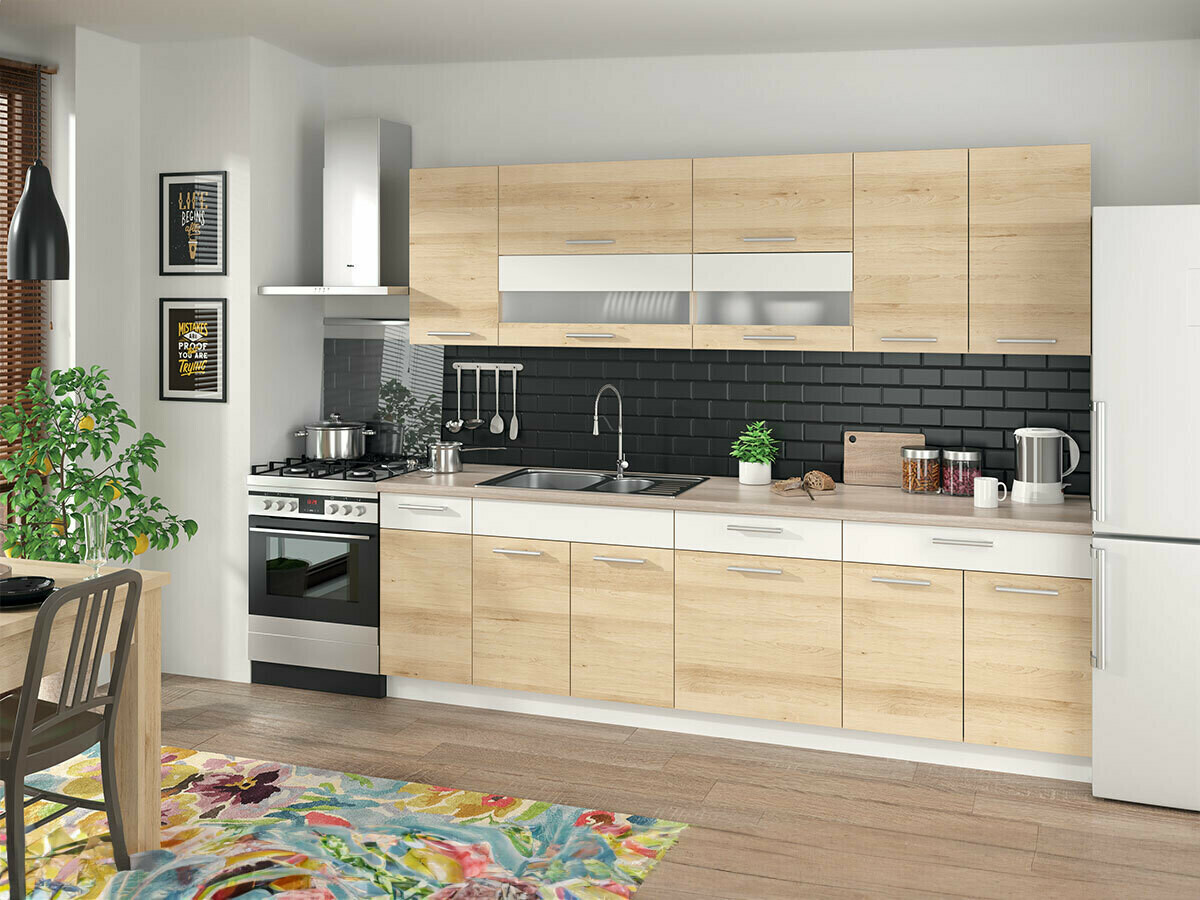 Modularni zidni ormarić Mode Beech 107