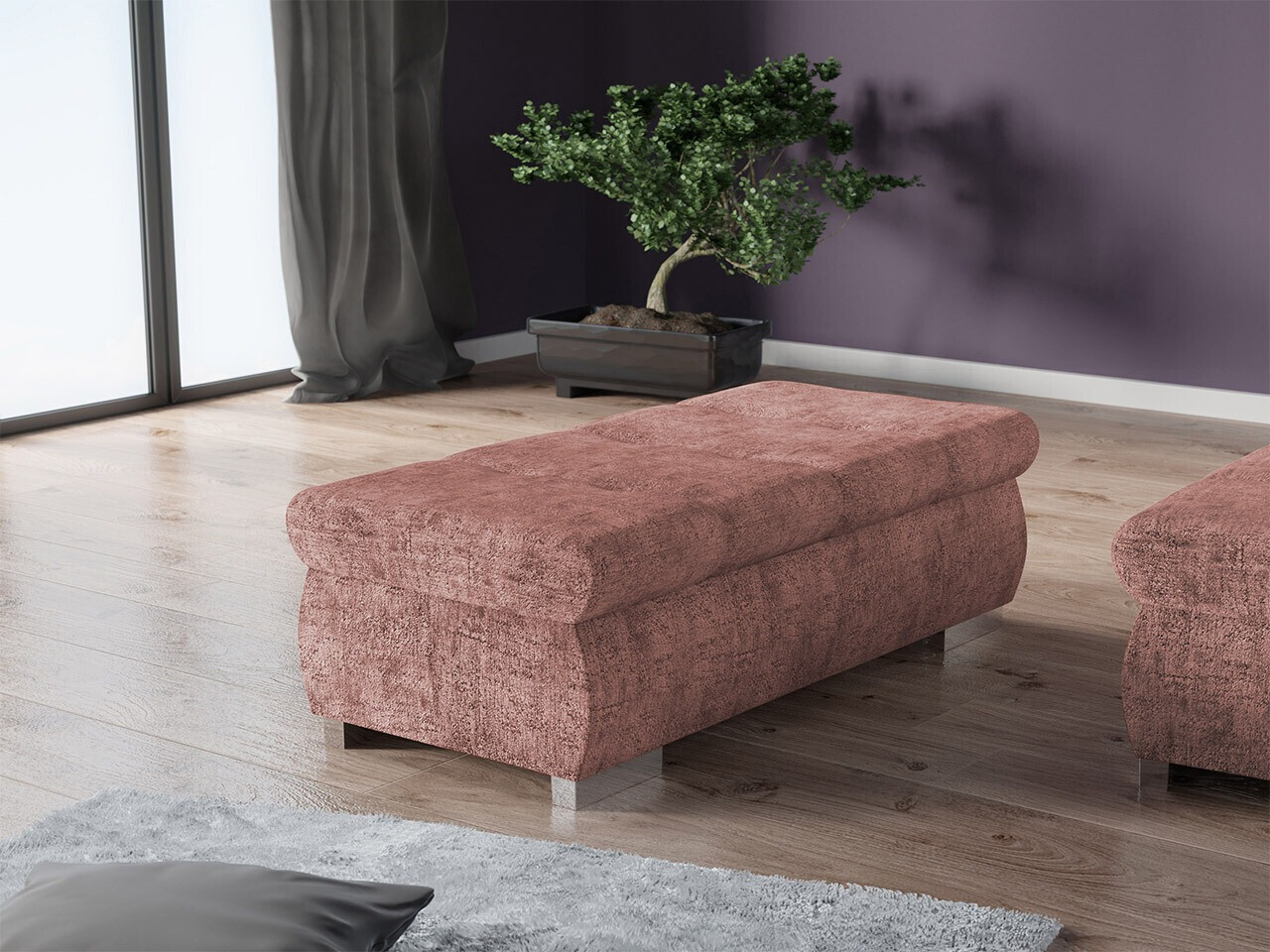 Tapacirana klupa Comfivo 123 (Miu 2034)