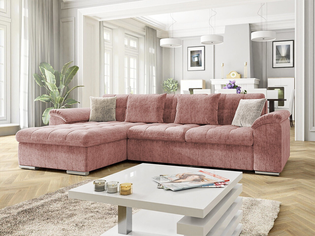 Ugaona sofa Comfivo 107 (Miu 2034 + Miu 2041)