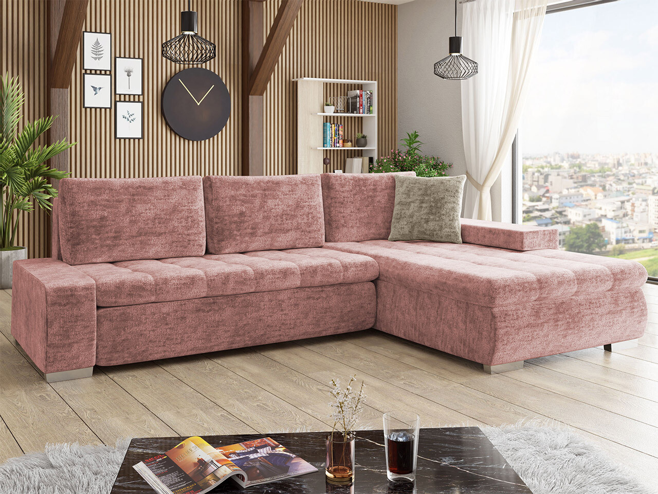 Ugaona sofa Comfivo 147 (Miu 2034 + Miu 2041)