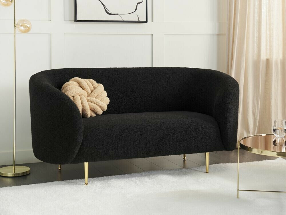 Sofa Berwyn 123 (Crno + Zlatna)