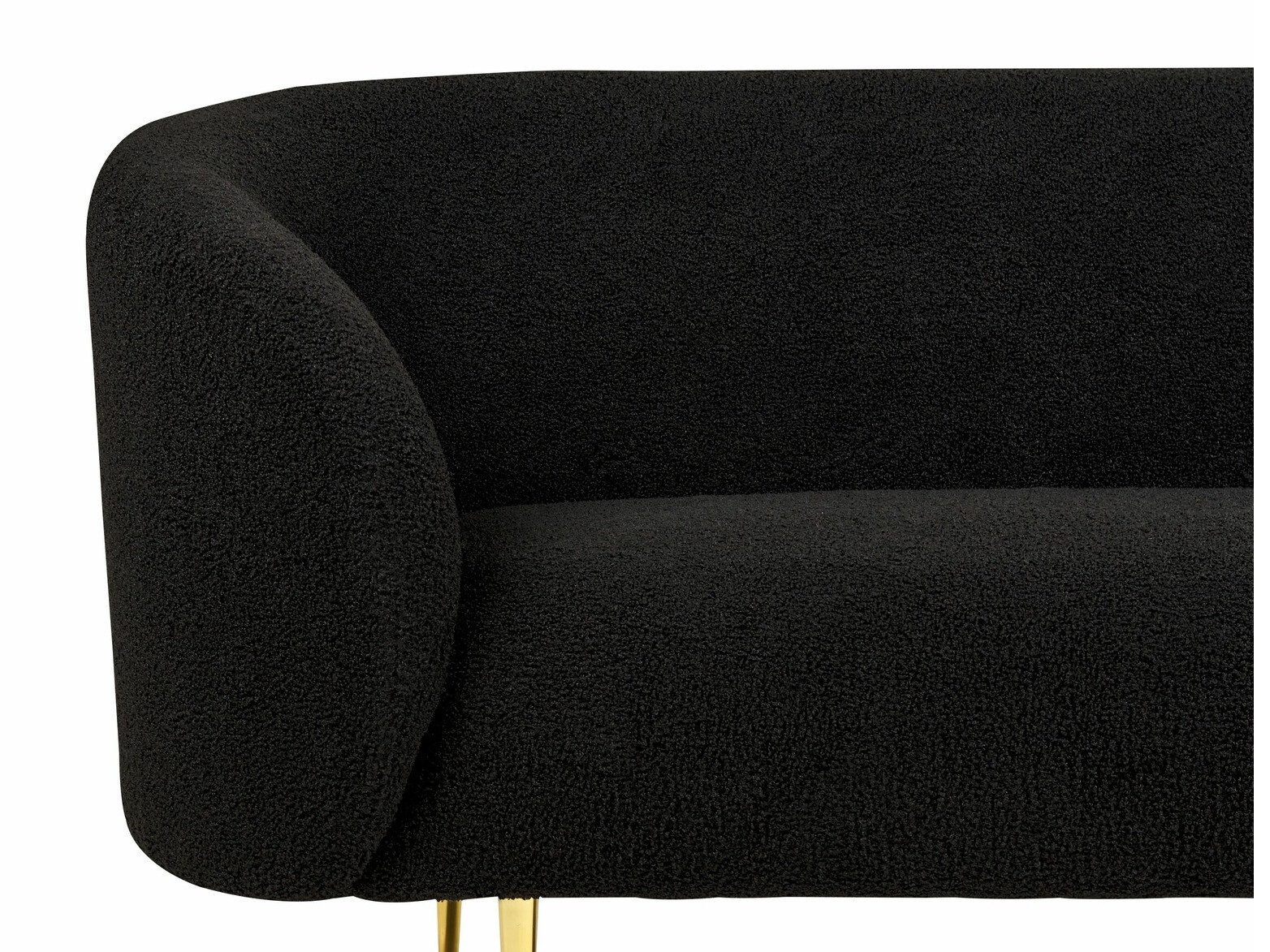 Sofa Berwyn 123 (Crno + Zlatna)